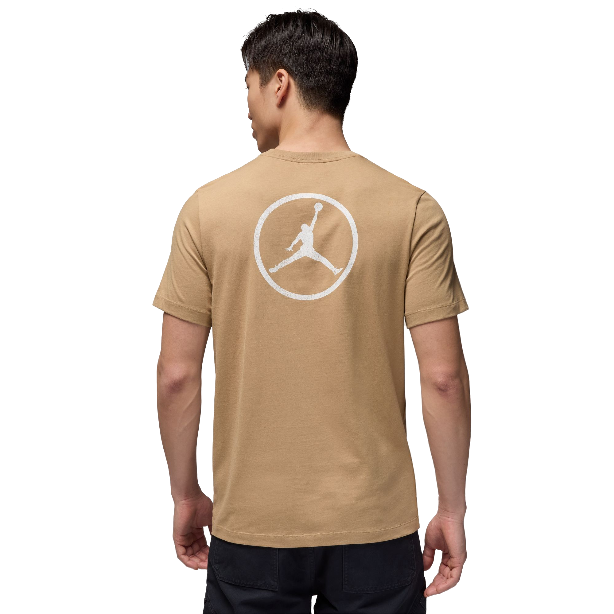 Jordan Men's Brand Tee - TAN Thumbnail View 2