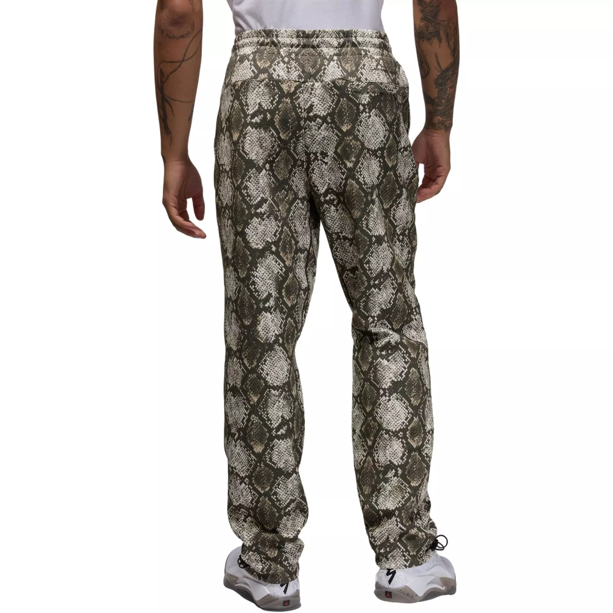 Jordan Men's Sport Dri-FIT Printed Fleece Pants - SAIL