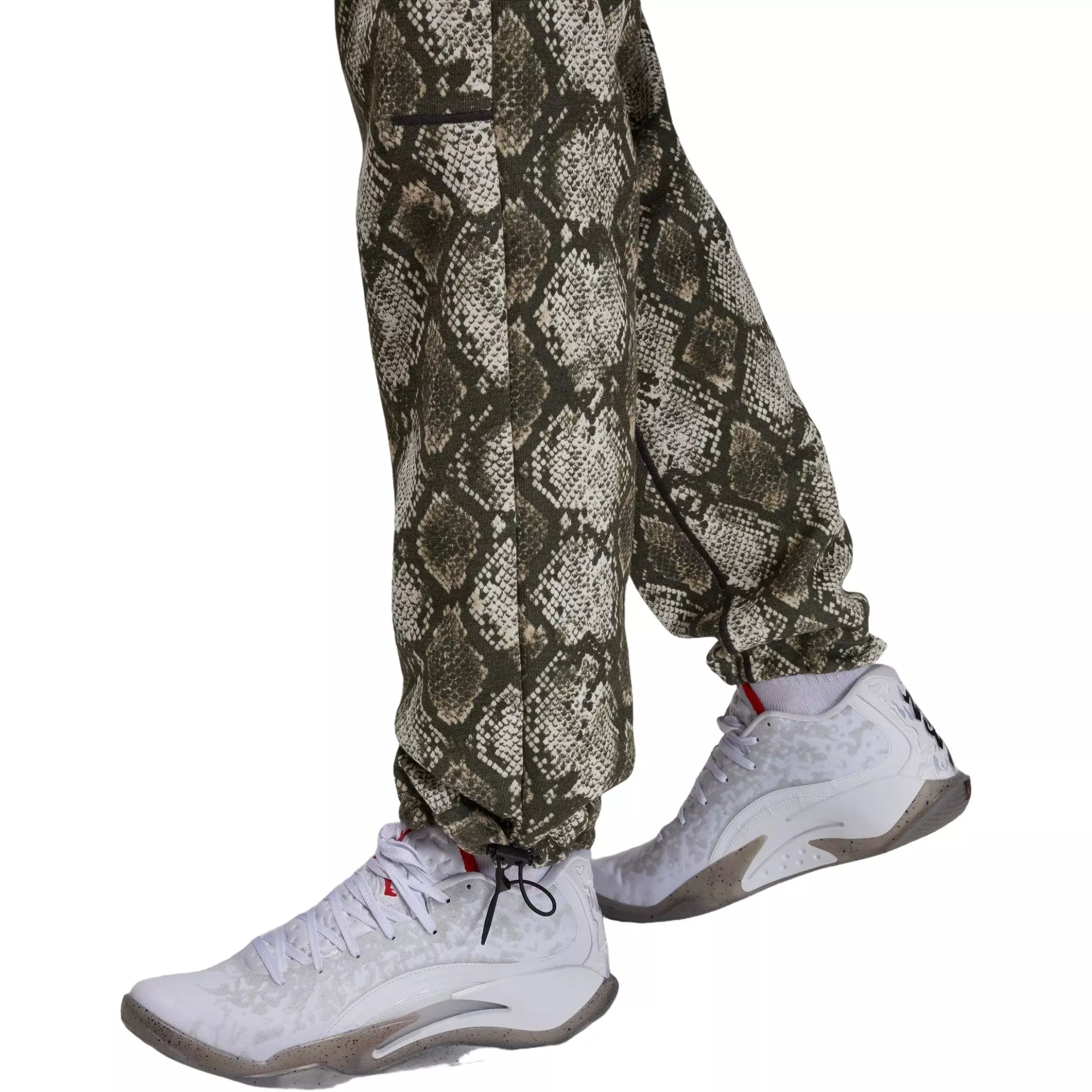 Jordan Men's Sport Dri-FIT Printed Fleece Pants - SAIL