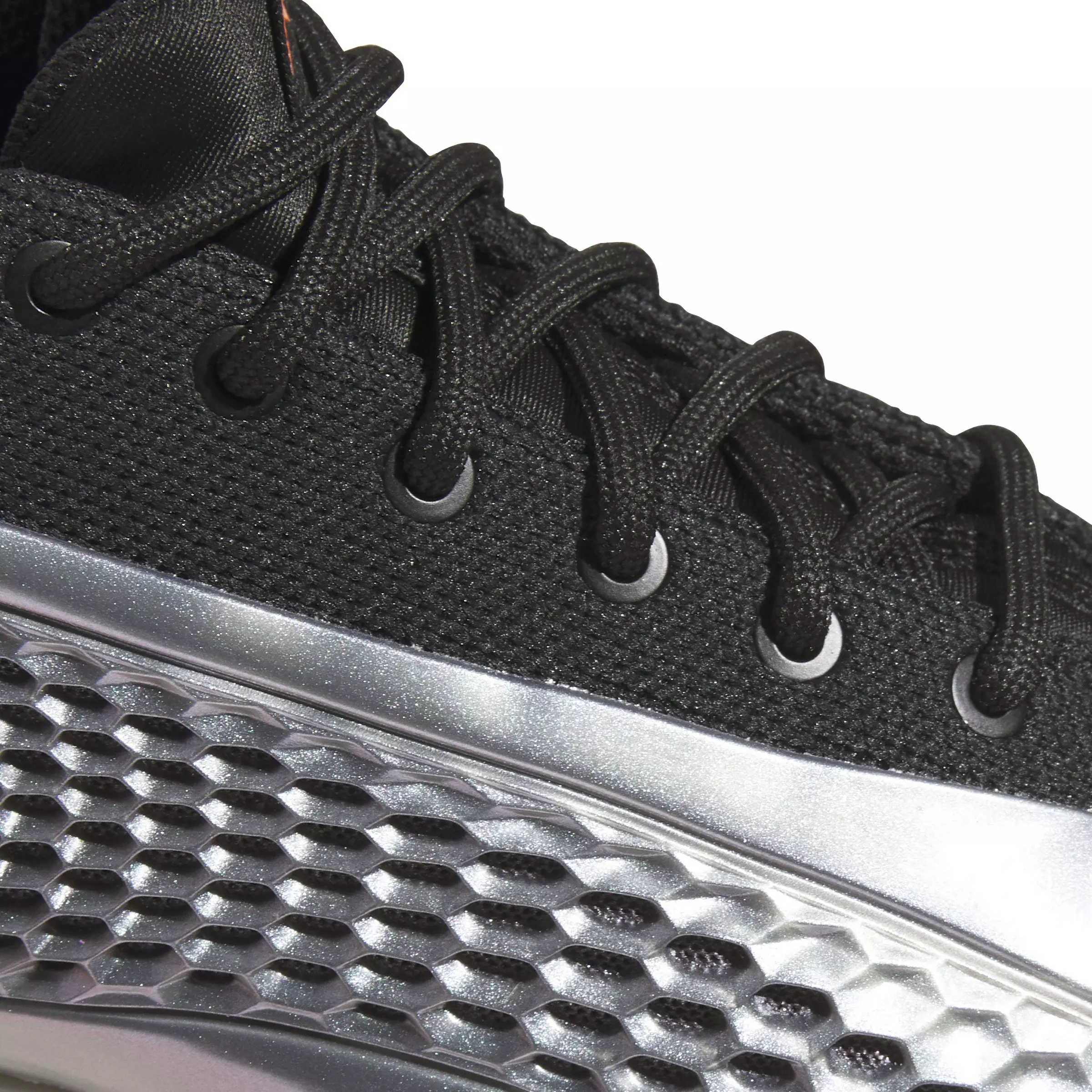 adidas Anthony Edwards 1 "Iron Metallic" Grade School Kids' Basketball Shoe - IRON/BLACK/ORANGE