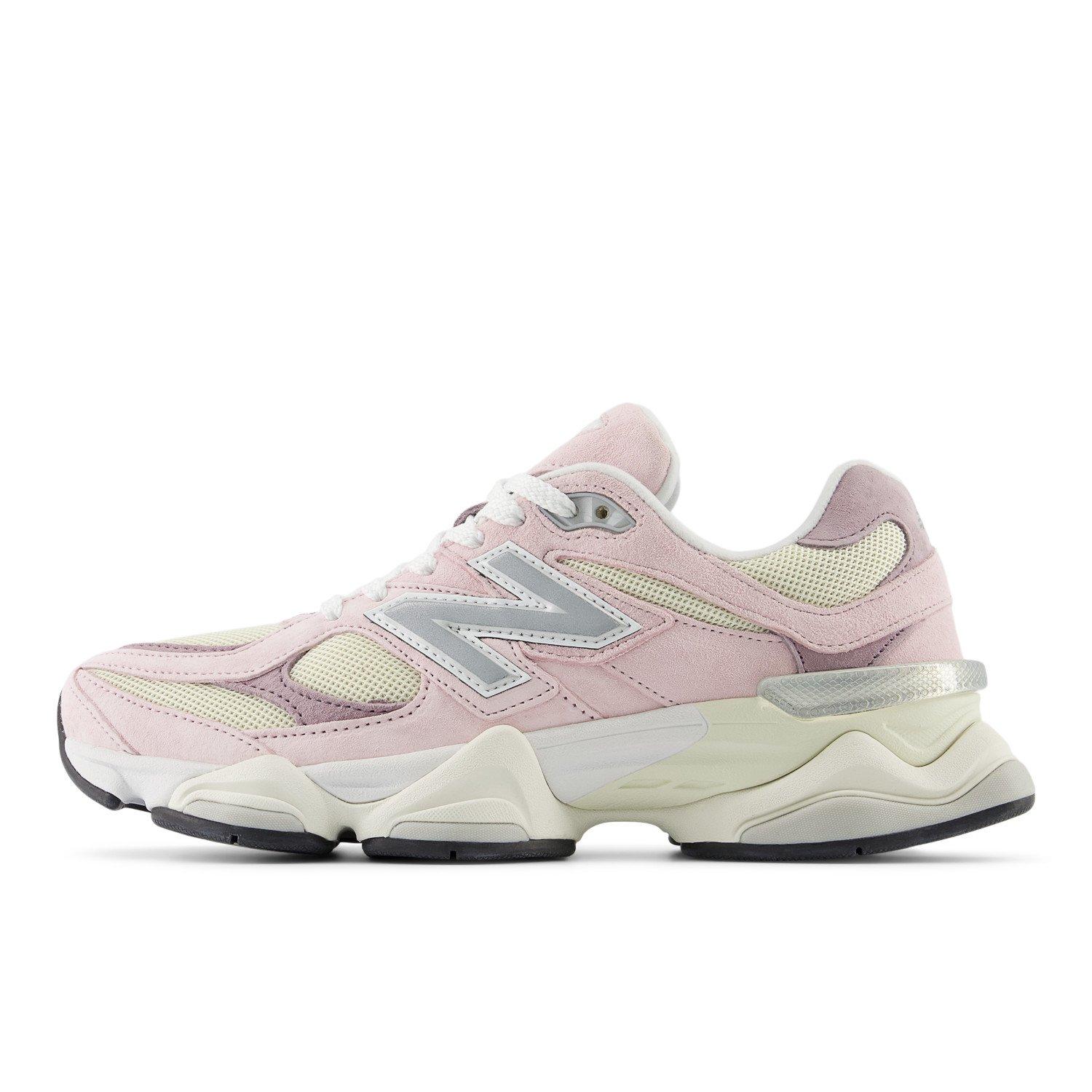 New Balance 9060 Unisex White/Pink/Silver Shoe