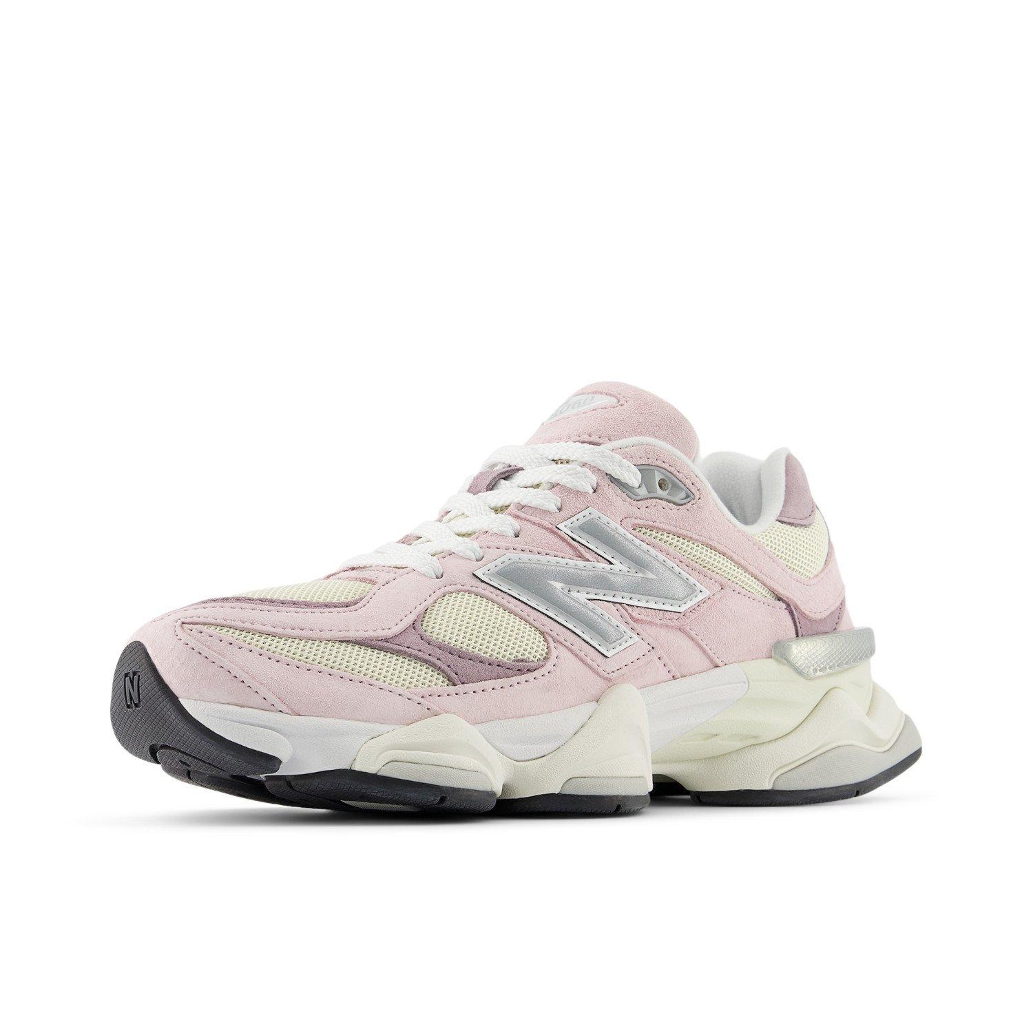 New Balance 9060 Unisex White/Pink/Silver Shoe