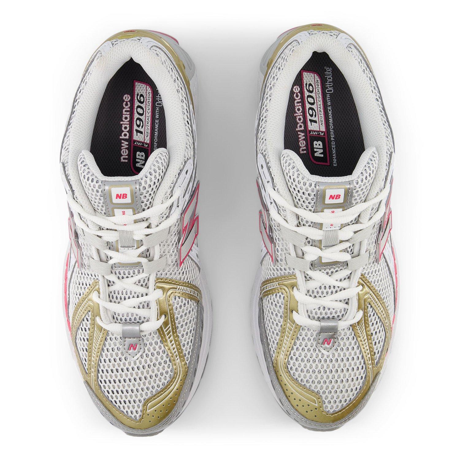 New Balance 1906 Unisex "White/Pink/Silver" Shoe