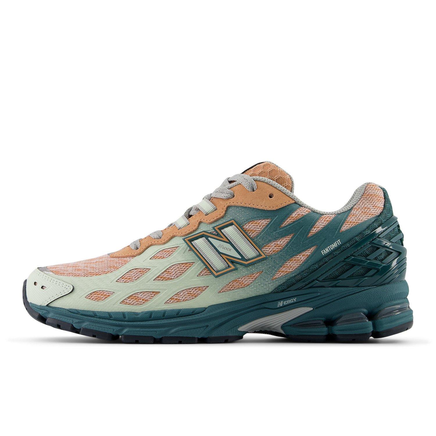New Balance 1906 "Green/Orange" Unisex Shoe - GREEN/ORANGE Thumbnail View 3