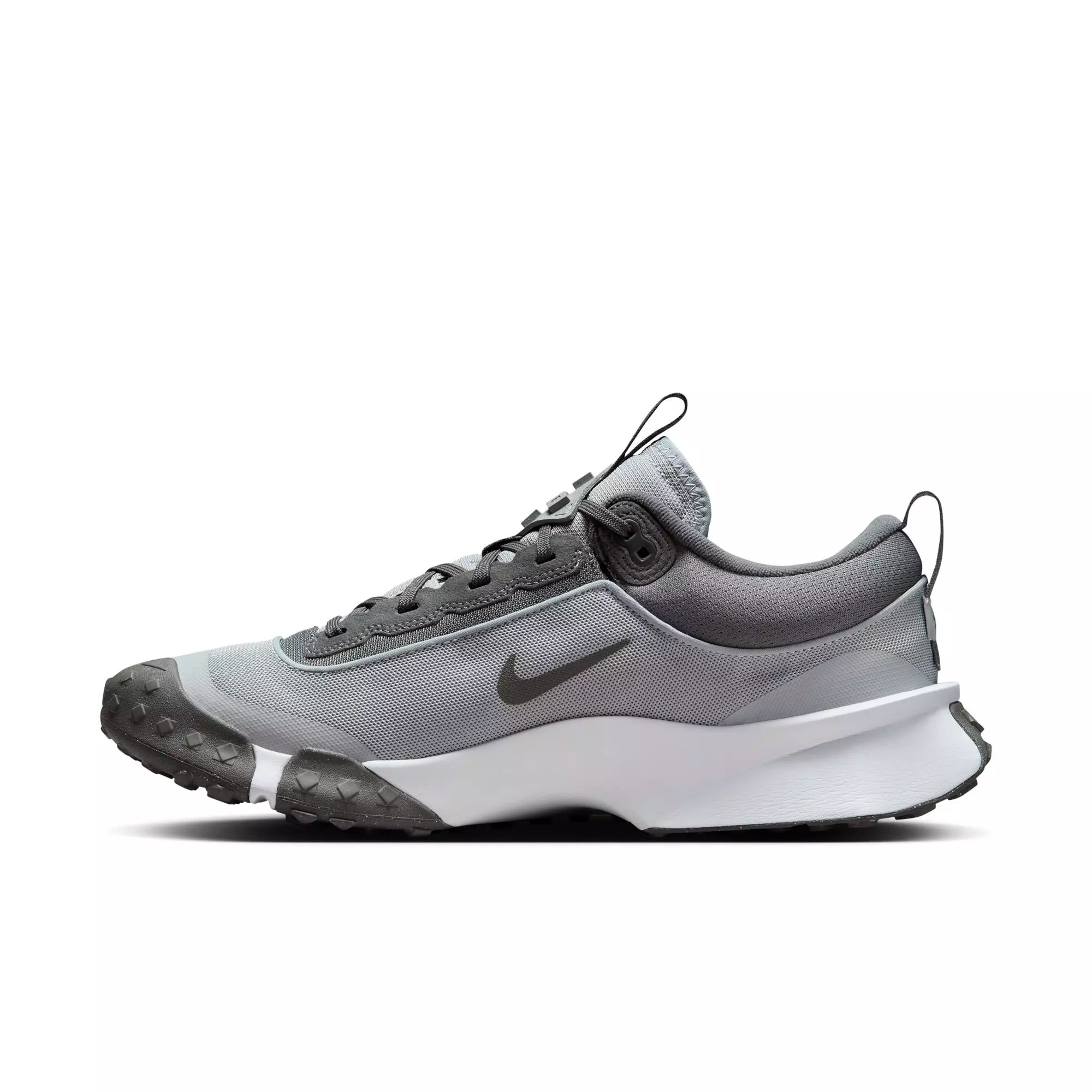 Nike Air Diamond Varsity Turf "Wolf Grey/Iron Grey/White" Men's Baseball Cleat - GREY/WHITE
