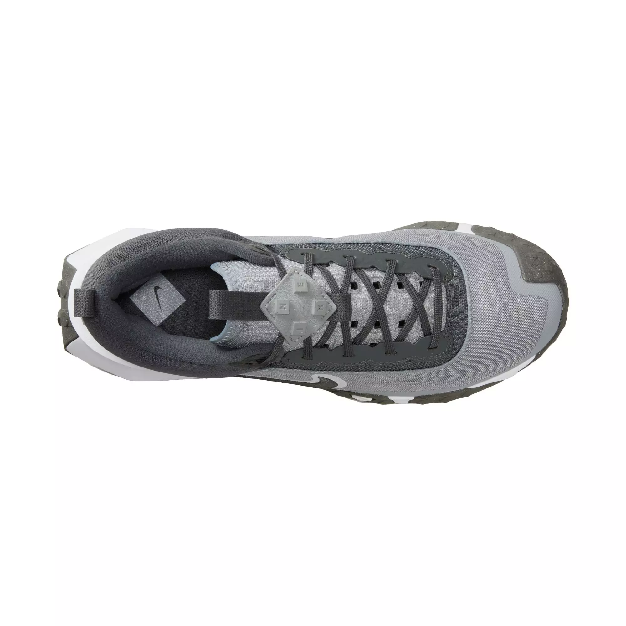 Nike Air Diamond Varsity Turf "Wolf Grey/Iron Grey/White" Men's Baseball Cleat - GREY/WHITE