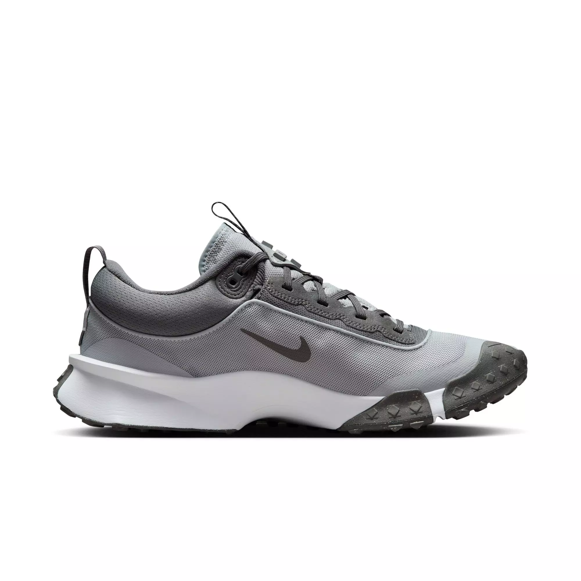 Nike Air Diamond Varsity Turf "Wolf Grey/Iron Grey/White" Men's Baseball Cleat - GREY/WHITE