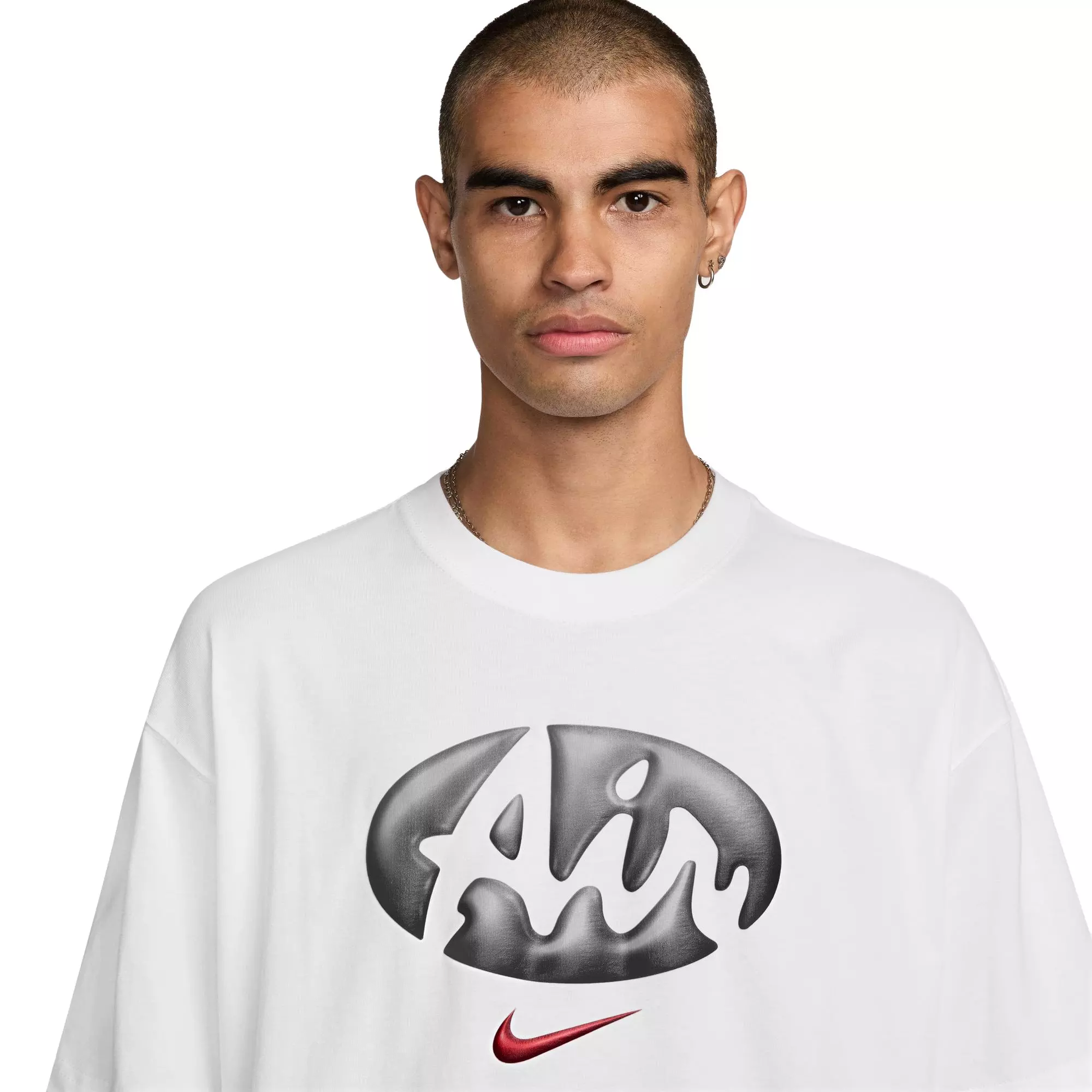 Nike Men's Sportswear M90 Tee-White - WHITE