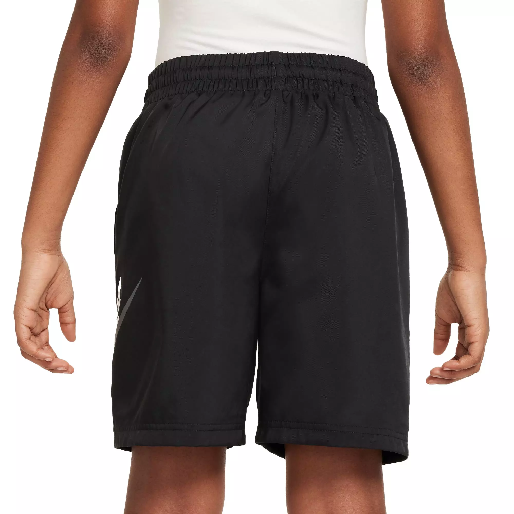 Nike Big Boys' Sportswear Woven Shorts - BLACK