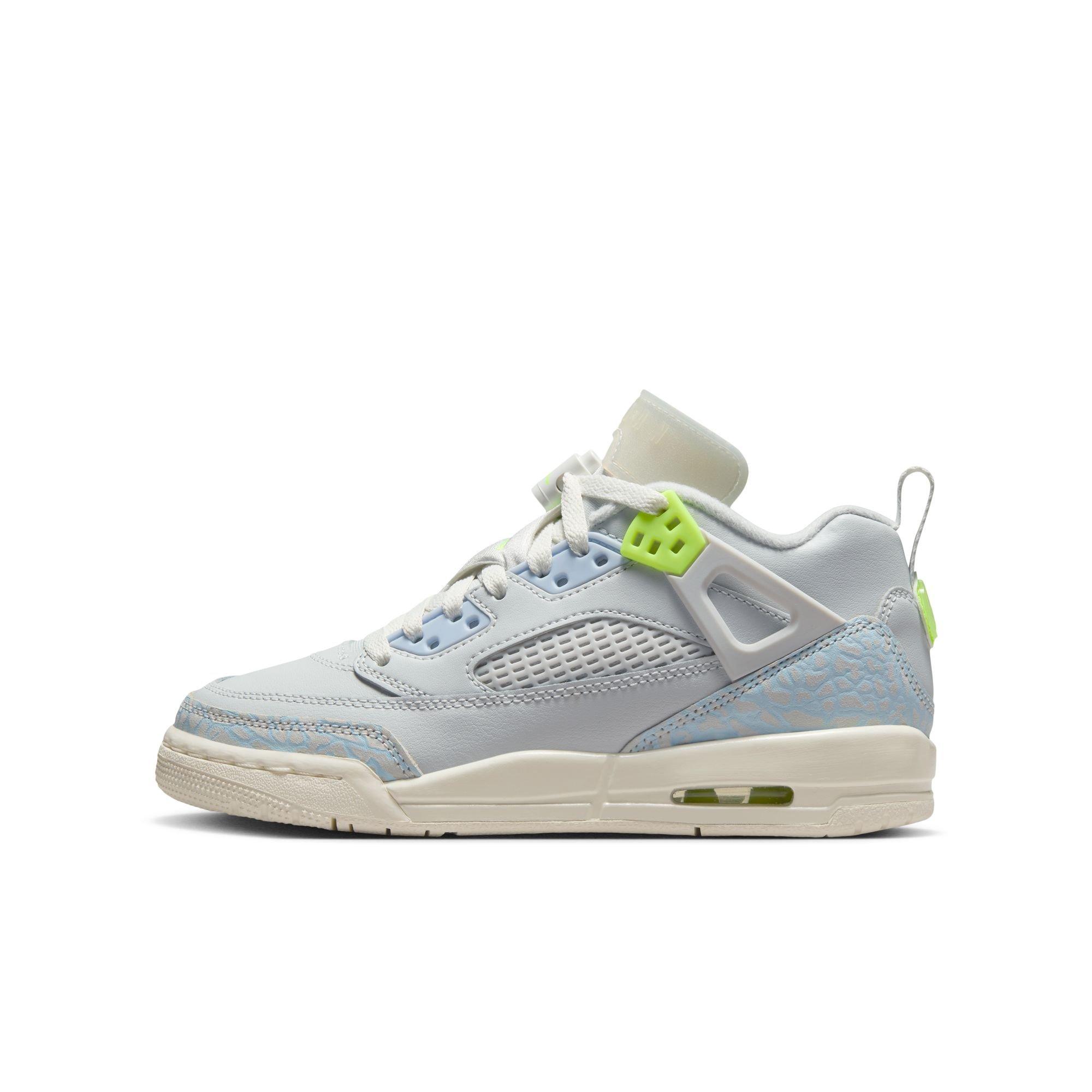 Jordan Spizike Low Grade School Girls' "Photon Dust/Volt/Sail/Coconut Milk" Shoe