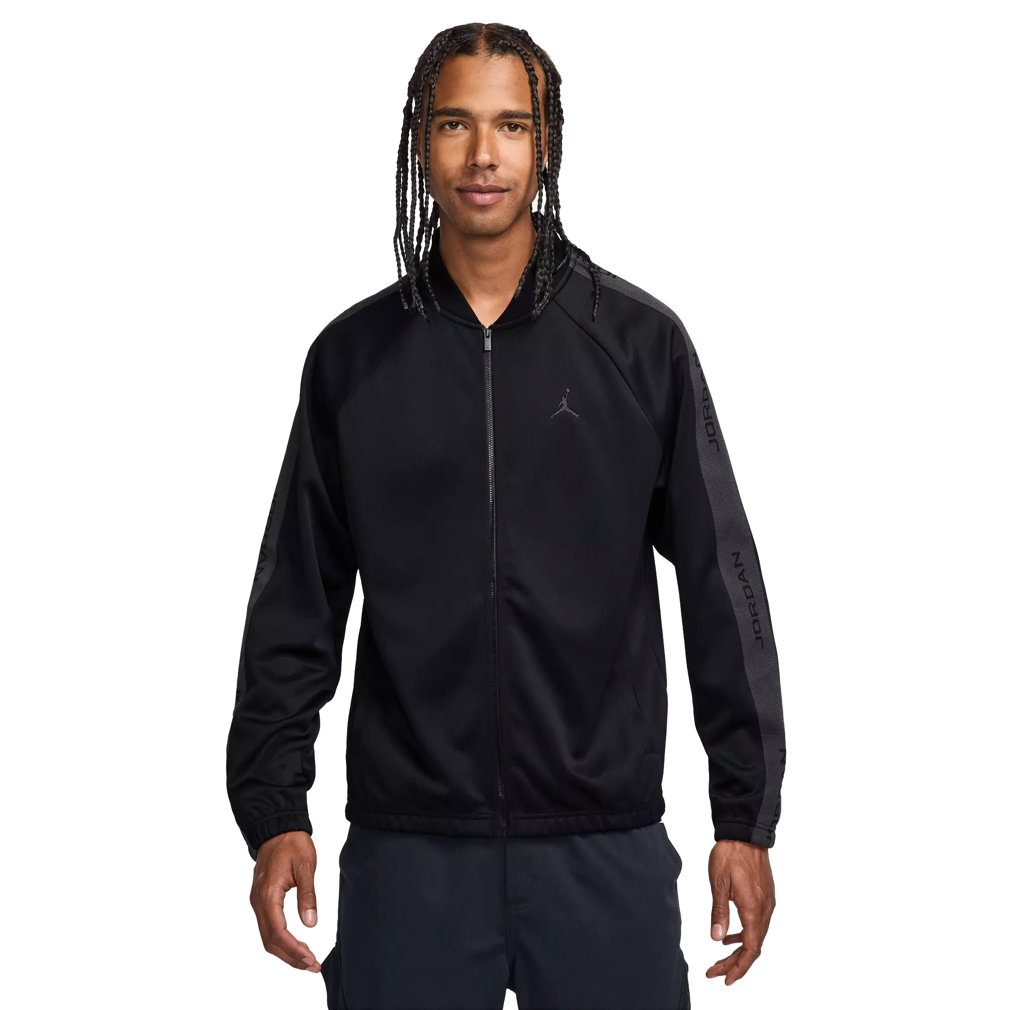 Jordan Men's Essentials Tracksuit Jacket - Black - BLACK