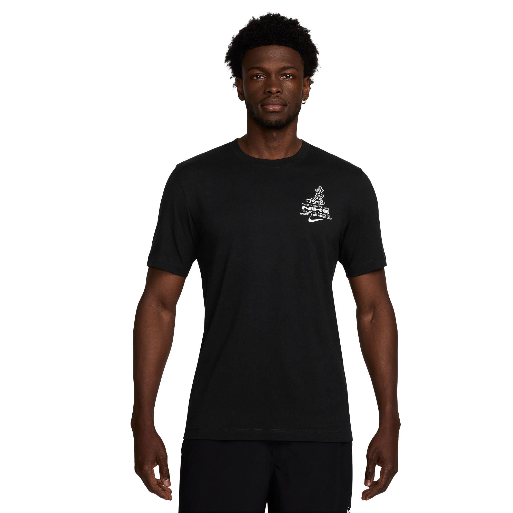 Nike Men's Running Tee - BLACK Thumbnail View 1