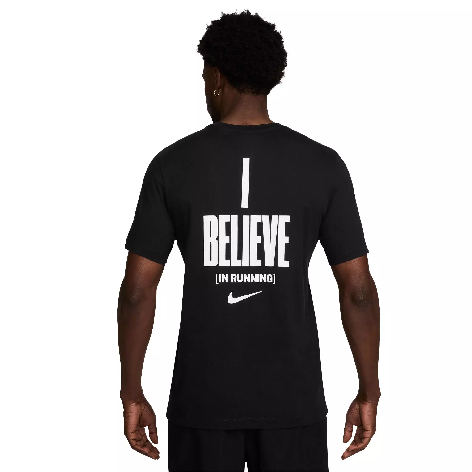 Nike Men's Running Tee - BLACK