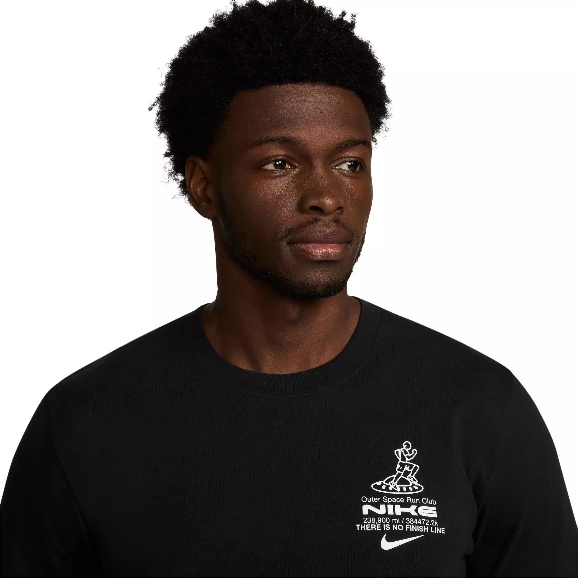 Nike Men's Running Tee - BLACK