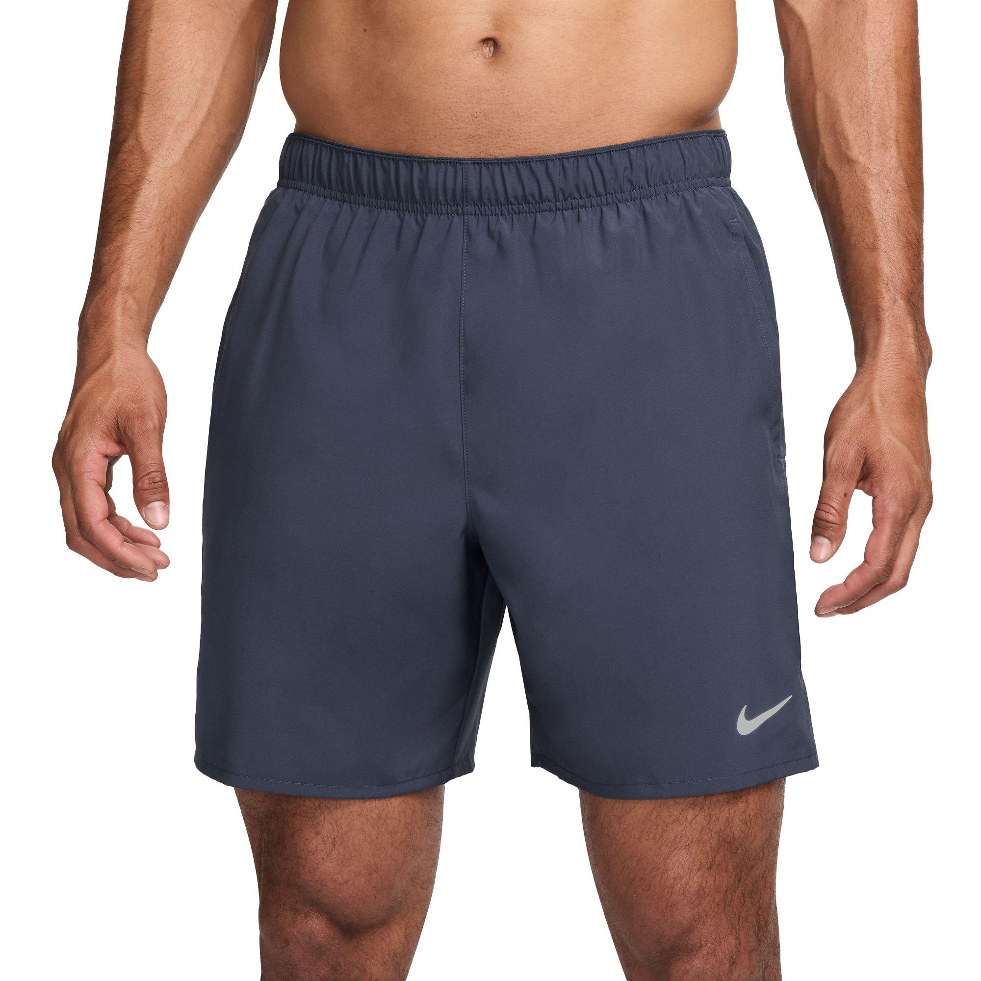 Nike Men's Challenger Dri-FIT 7" Brief-Lined Running Shorts - Thunder Blue - THUNDER BLUE Thumbnail View 1