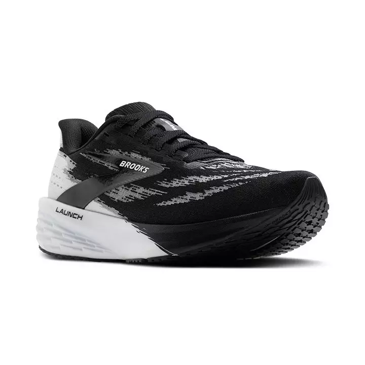 Brooks Launch 11 "Black/White" Men's Running Shoe - BLACK/WHITE