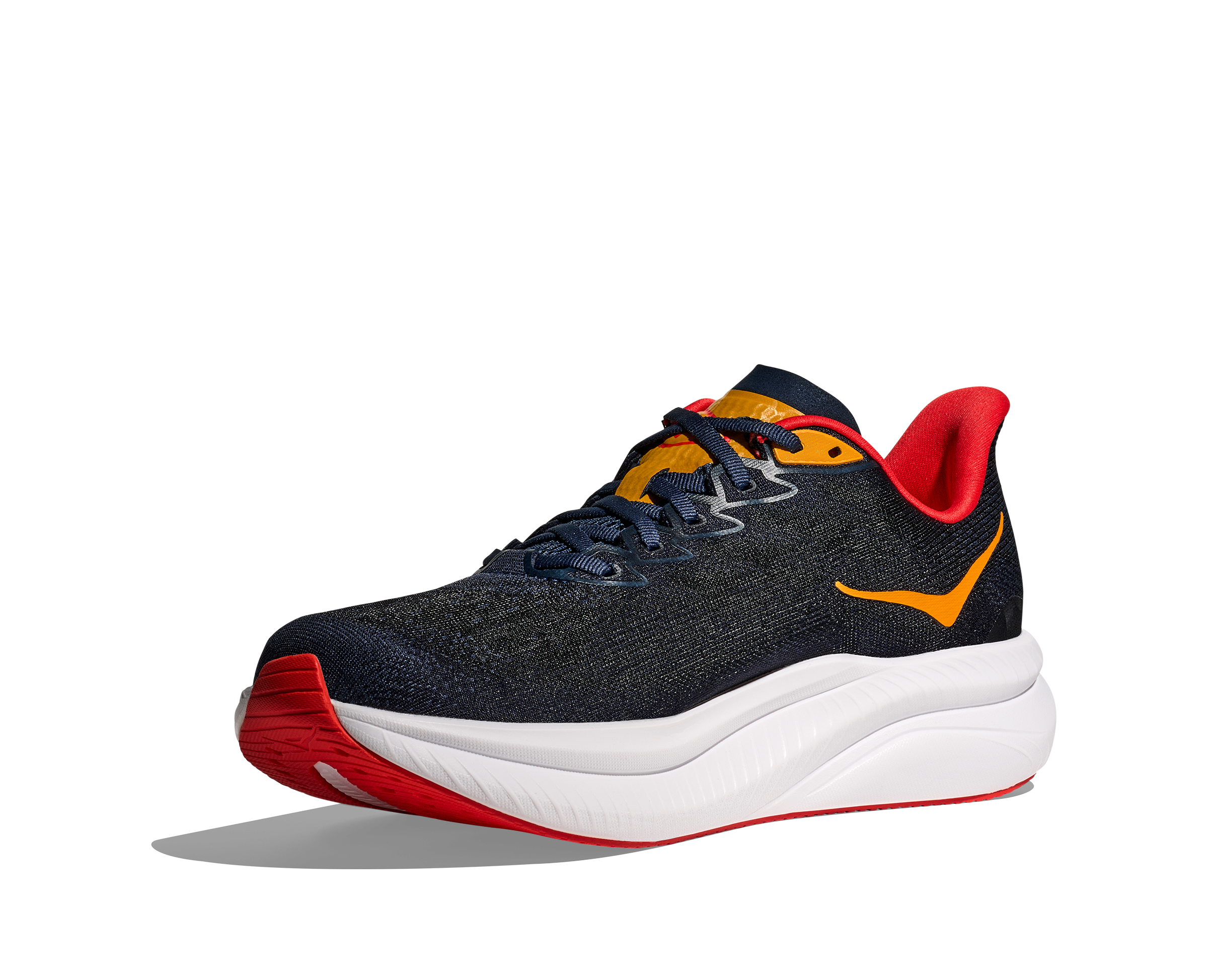 Hoka Mach 6 "Navy/Red/White" Men's Running Shoe - NAVY/RED/WHITE Thumbnail View 4