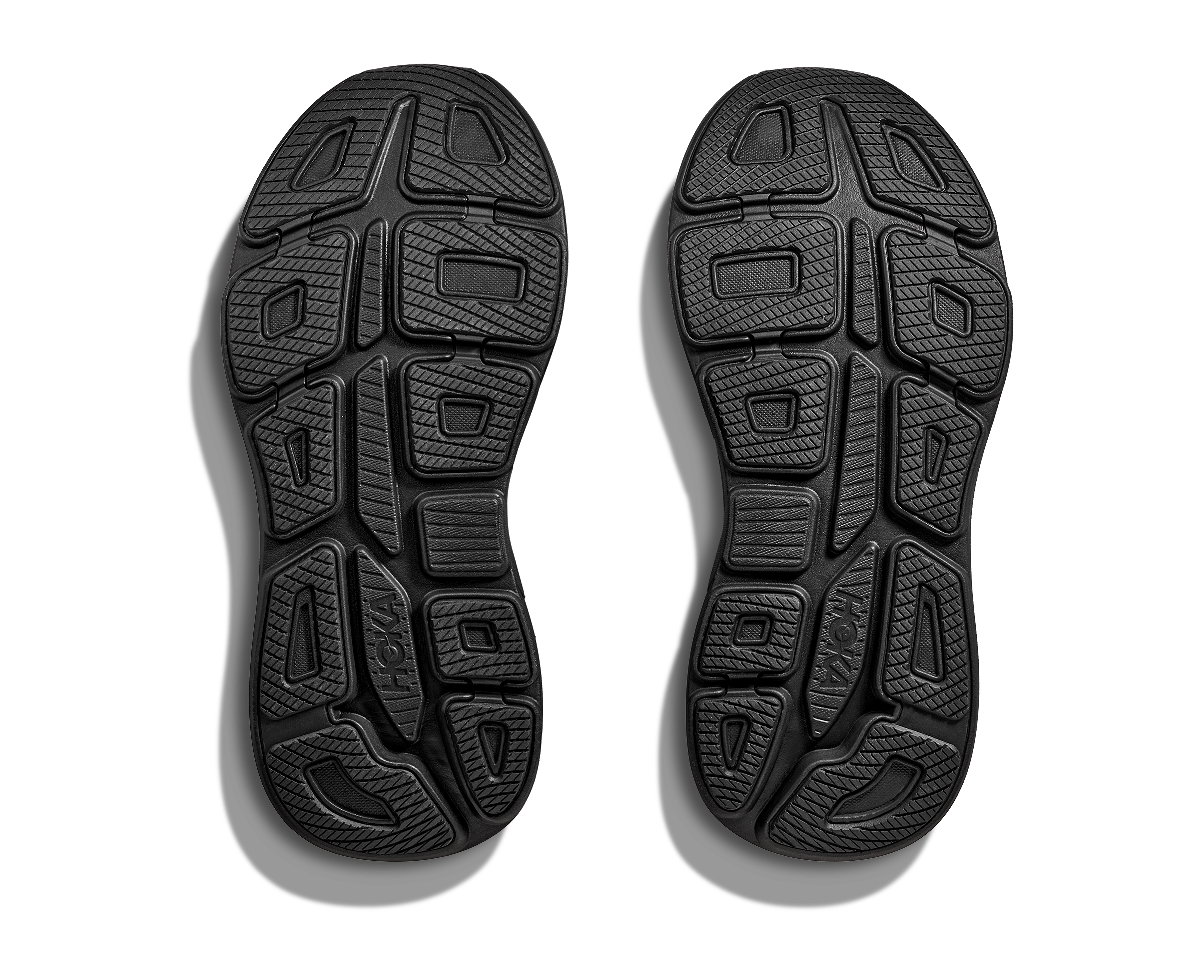 Hoka Bondi 9 "Black" Men's Shoe - BLACK Thumbnail View 3