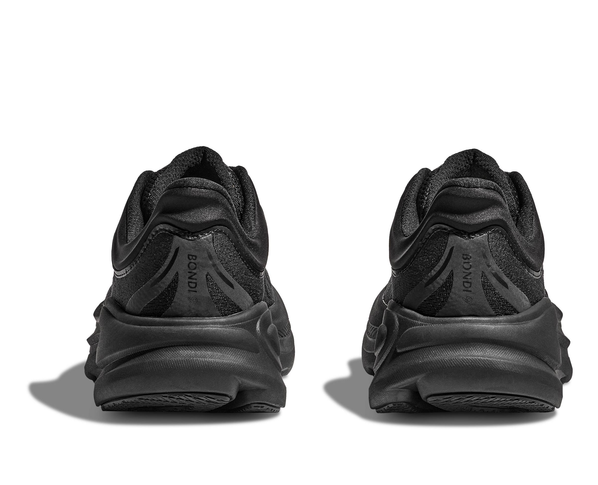 Hoka Bondi 9 "Black" Men's Shoe - BLACK Thumbnail View 4