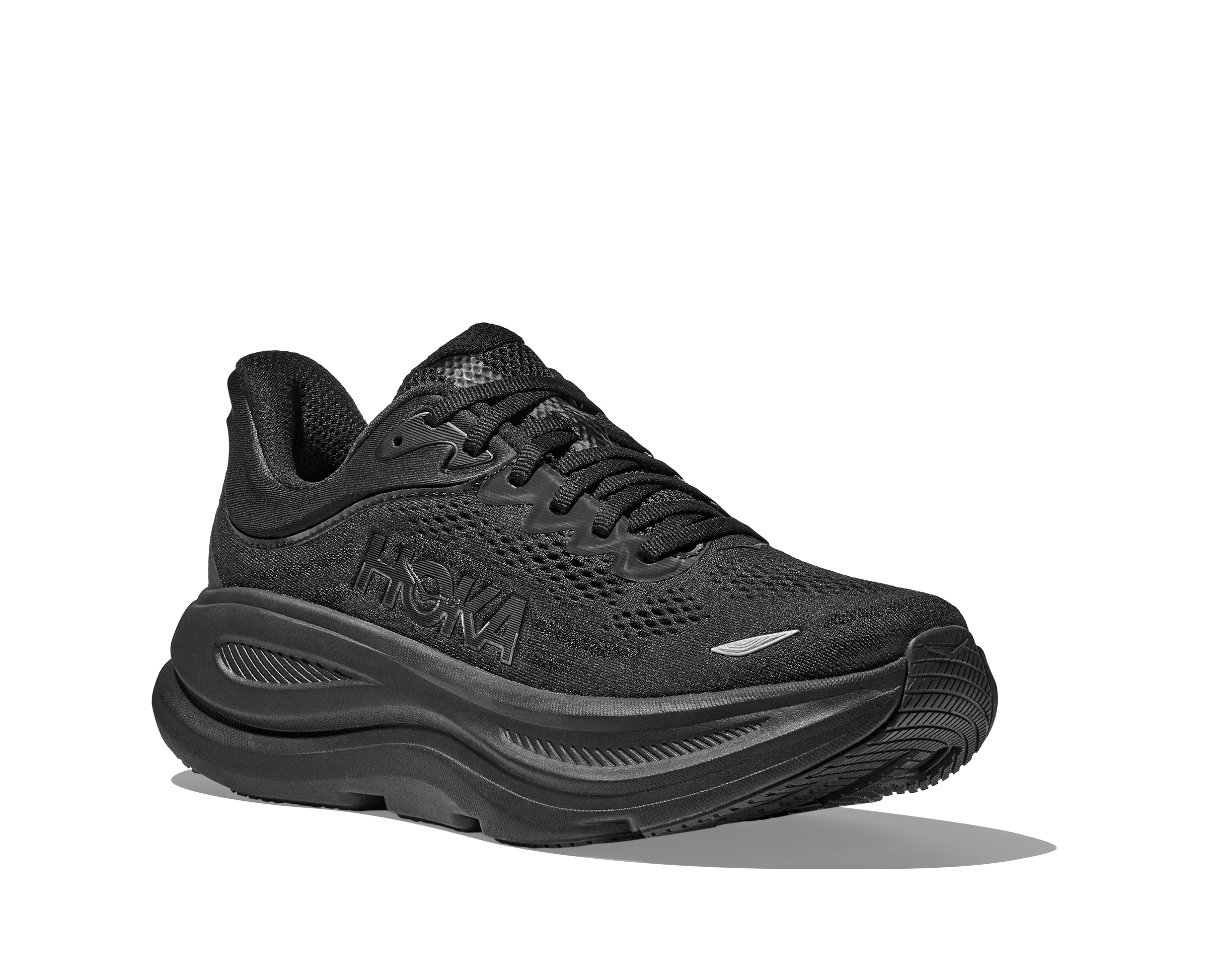Hoka Bondi 9 "Black" Men's Shoe - BLACK