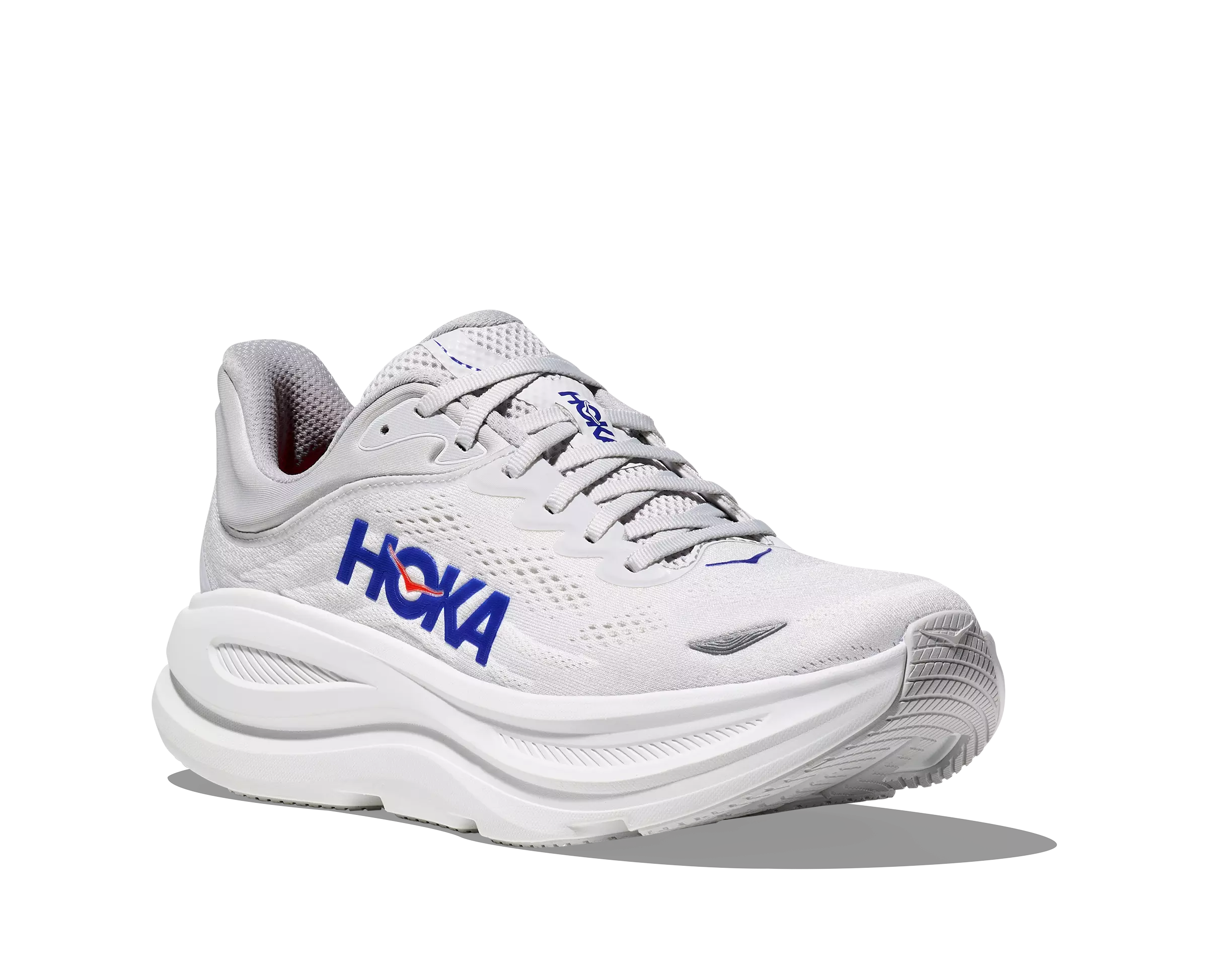 Hoka Bondi 9 "Cosmic Grey" Men's Shoe - COSMIC GREY/ULTRAMARINE