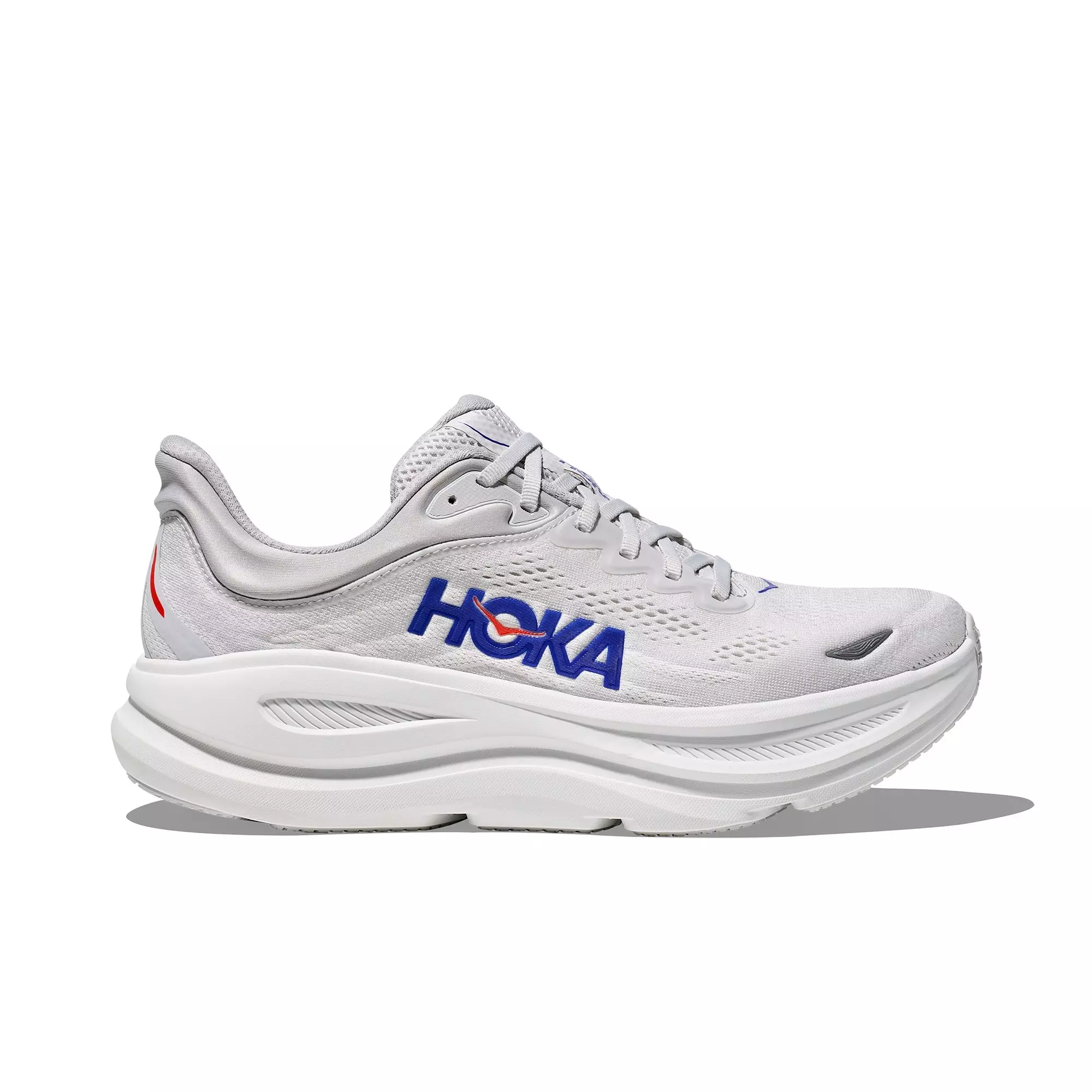 Hoka Bondi 9 "Cosmic Grey" Men's Shoe - COSMIC GREY/ULTRAMARINE