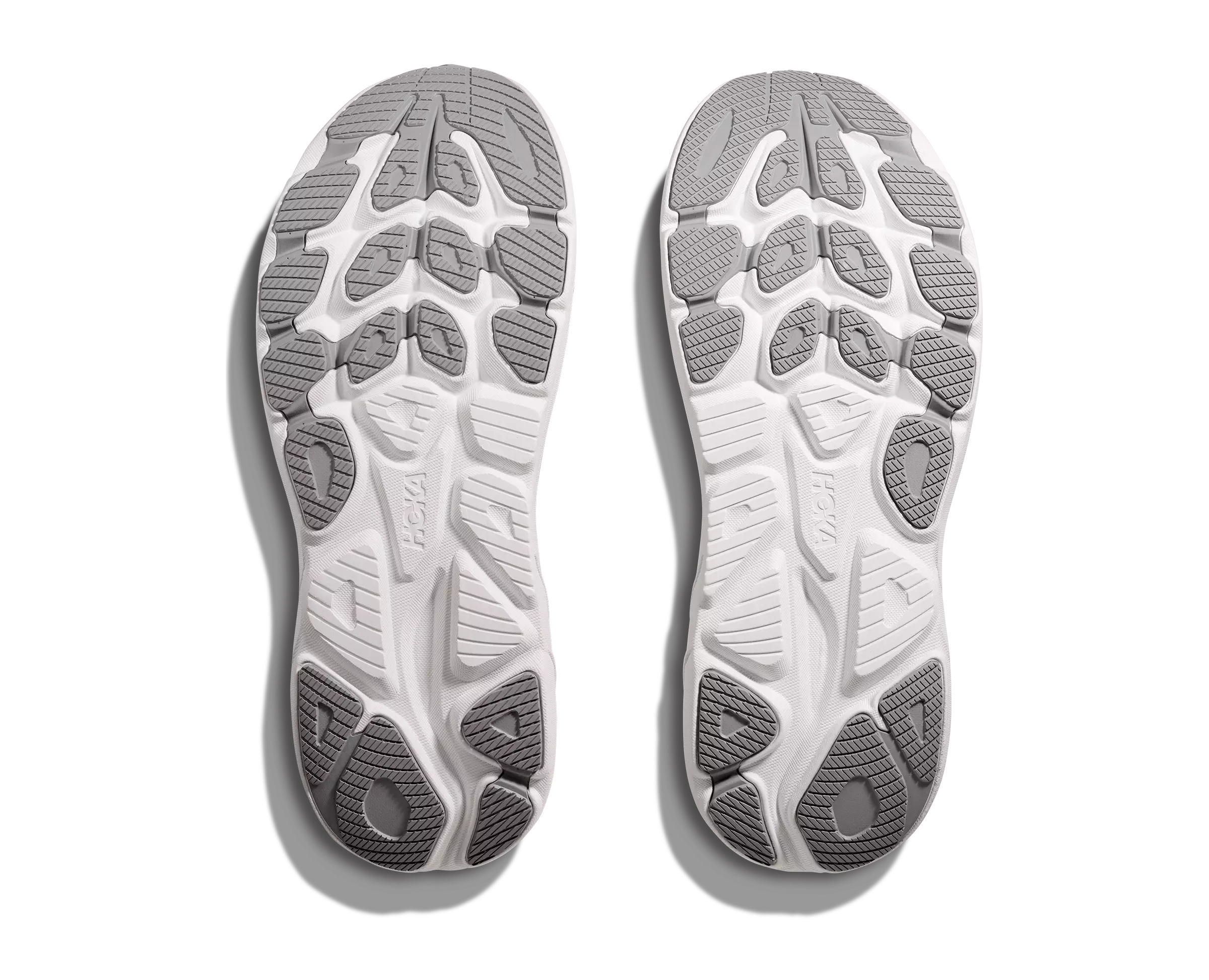 Hoka Clifton 10 "Stellar Grey/Stardust" Men's Running Shoe - GREY/WHITE