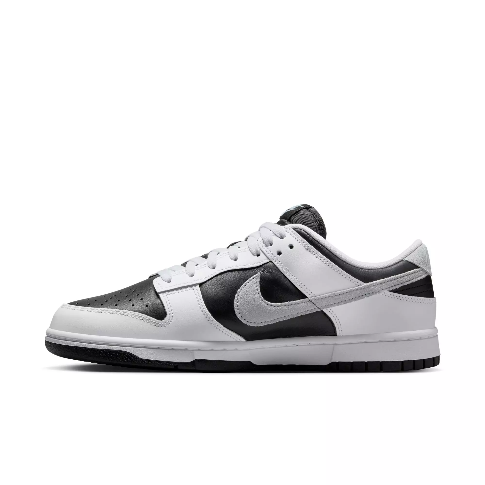 Nike Dunk Low "White/Lt Armory Blue/Black" Men's Shoe - WHITE/BLUE