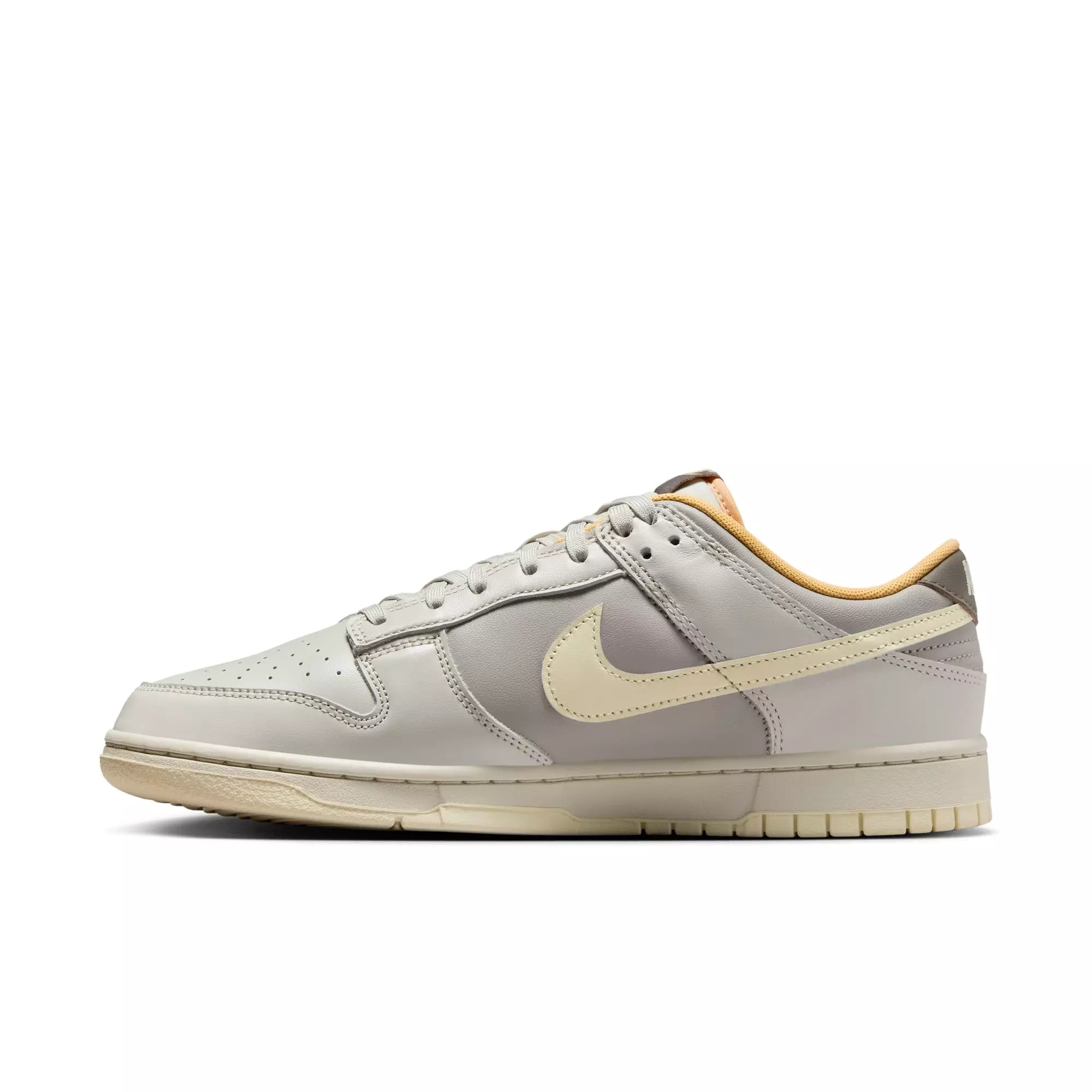Nike Dunk Low Retro "Light Bone/Coconut Milk/College Grey" Men's Shoe - GREY/TAN