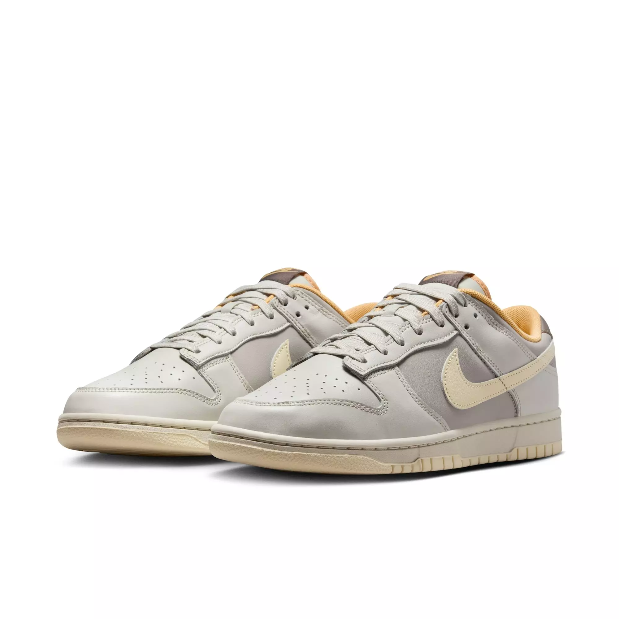Nike Dunk Low Retro "Light Bone/Coconut Milk/College Grey" Men's Shoe - GREY/TAN