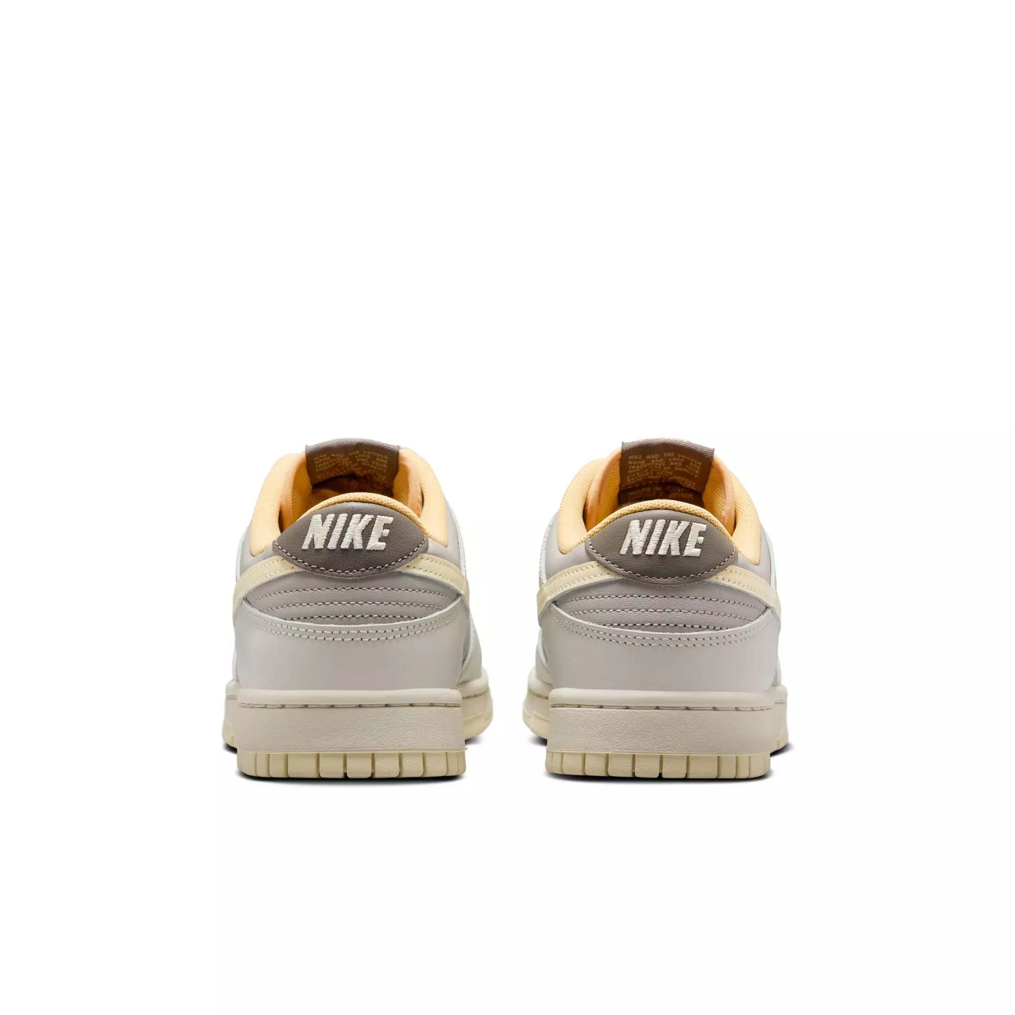 Nike Dunk Low Retro "Light Bone/Coconut Milk/College Grey" Men's Shoe - GREY/TAN