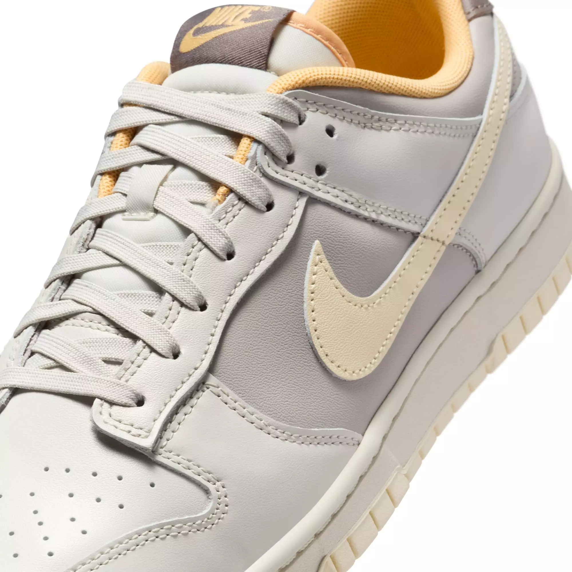 Nike Dunk Low Retro "Light Bone/Coconut Milk/College Grey" Men's Shoe - GREY/TAN