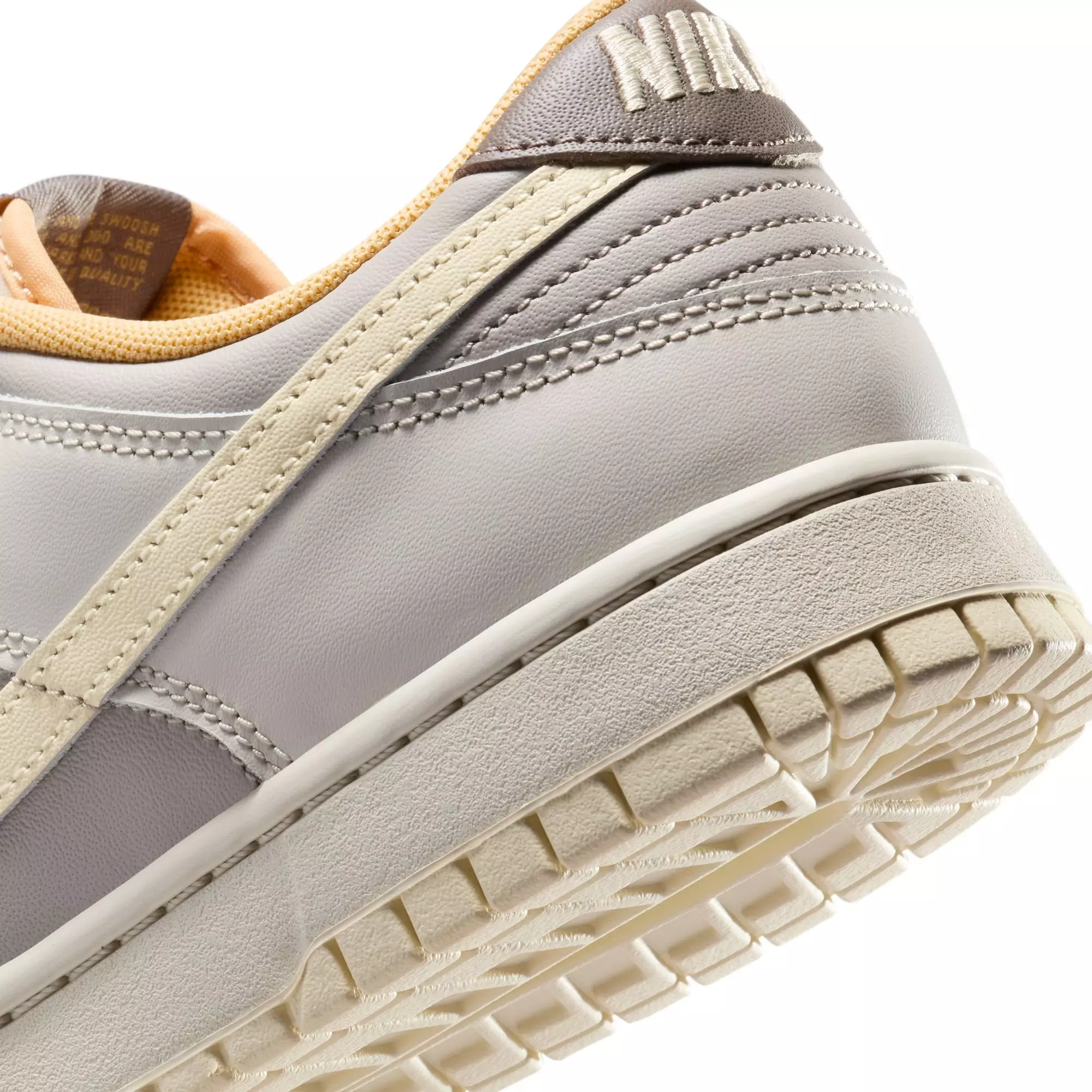 Nike Dunk Low Retro "Light Bone/Coconut Milk/College Grey" Men's Shoe - GREY/TAN