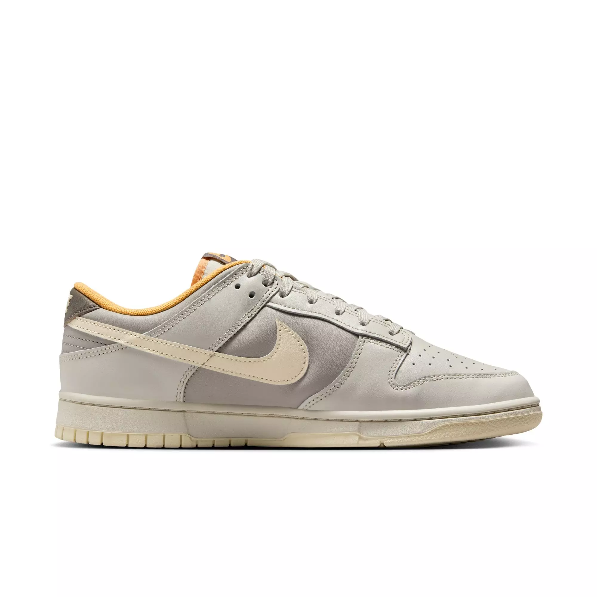 Nike Dunk Low Retro "Light Bone/Coconut Milk/College Grey" Men's Shoe - GREY/TAN