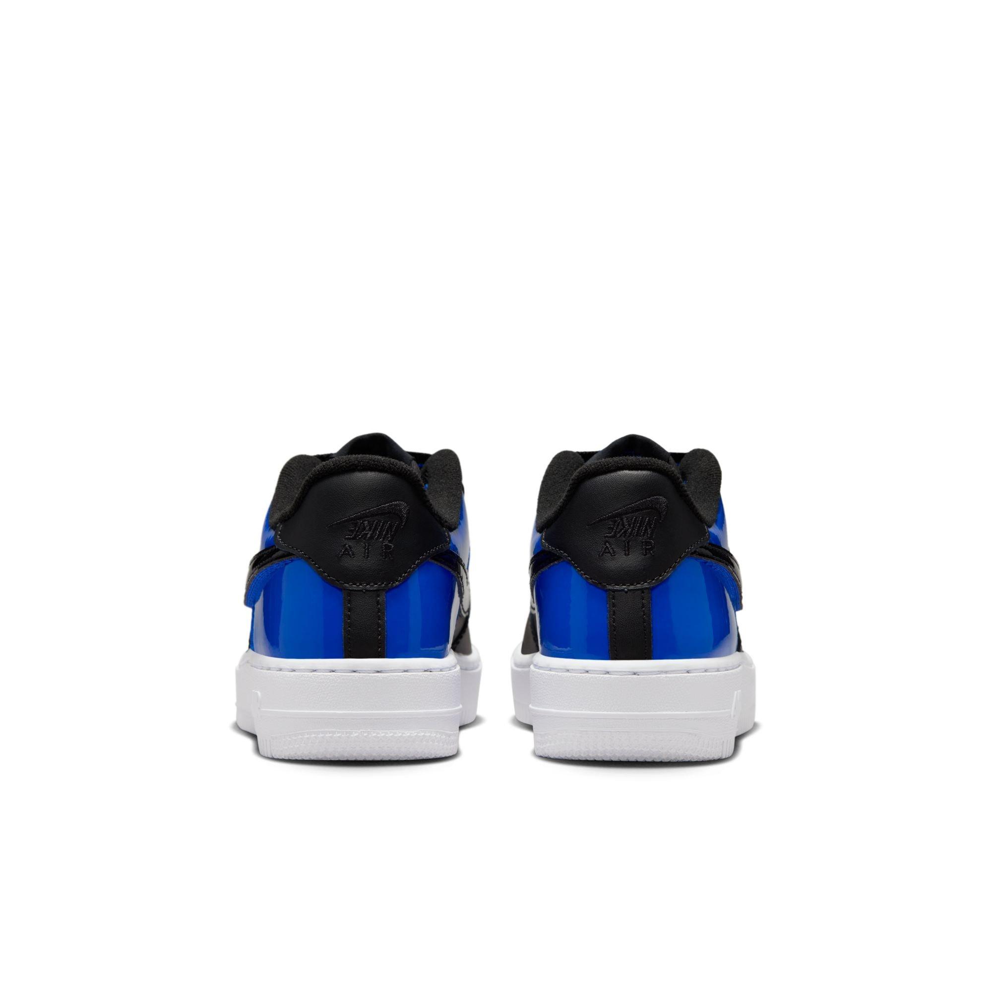 Nike Air Force 1 Low Grade School Boys' "Black/Racer Blue/White" Shoe