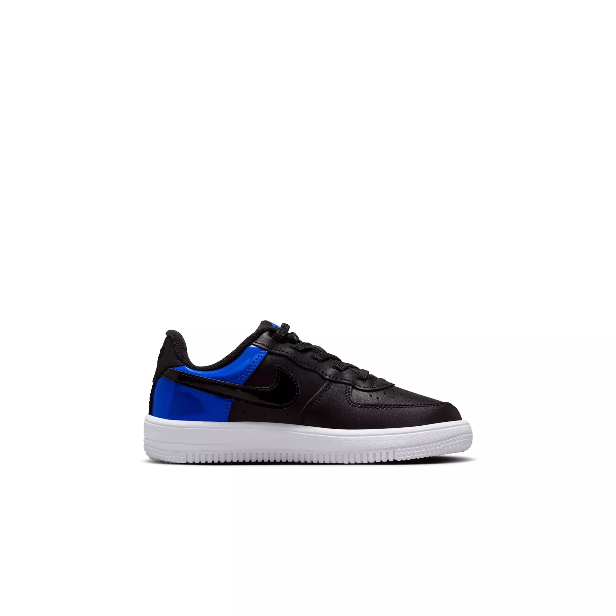Nike Air Force 1 Low EasyOn "Black/Racer Blue/White" Toddler Boys' Shoe - BLUE/BLACK