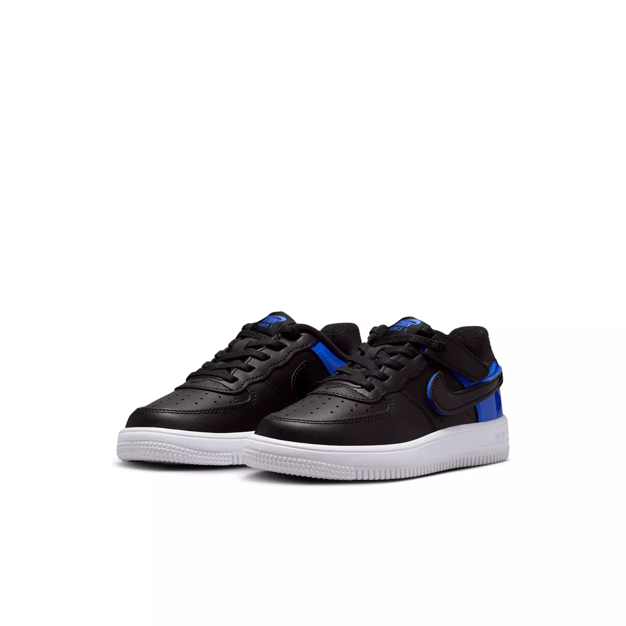 Nike Air Force 1 Low EasyOn "Black/Racer Blue/White" Preschool Boys' Shoe - BLUE/BLACK