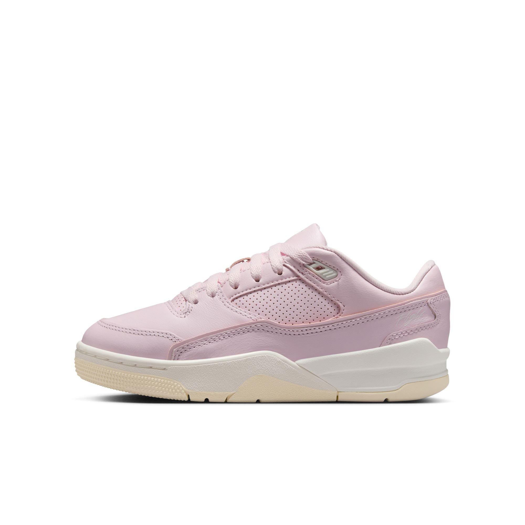 Jordan Flight Court Grade School Girls' "Pink Foam/Sail/Muslin" Shoe