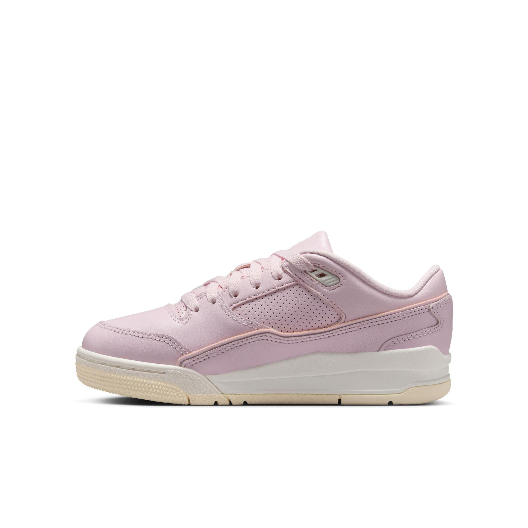 Jordan Flight Court Grade School Girls' "Pink Foam/Sail/Muslin" Shoe