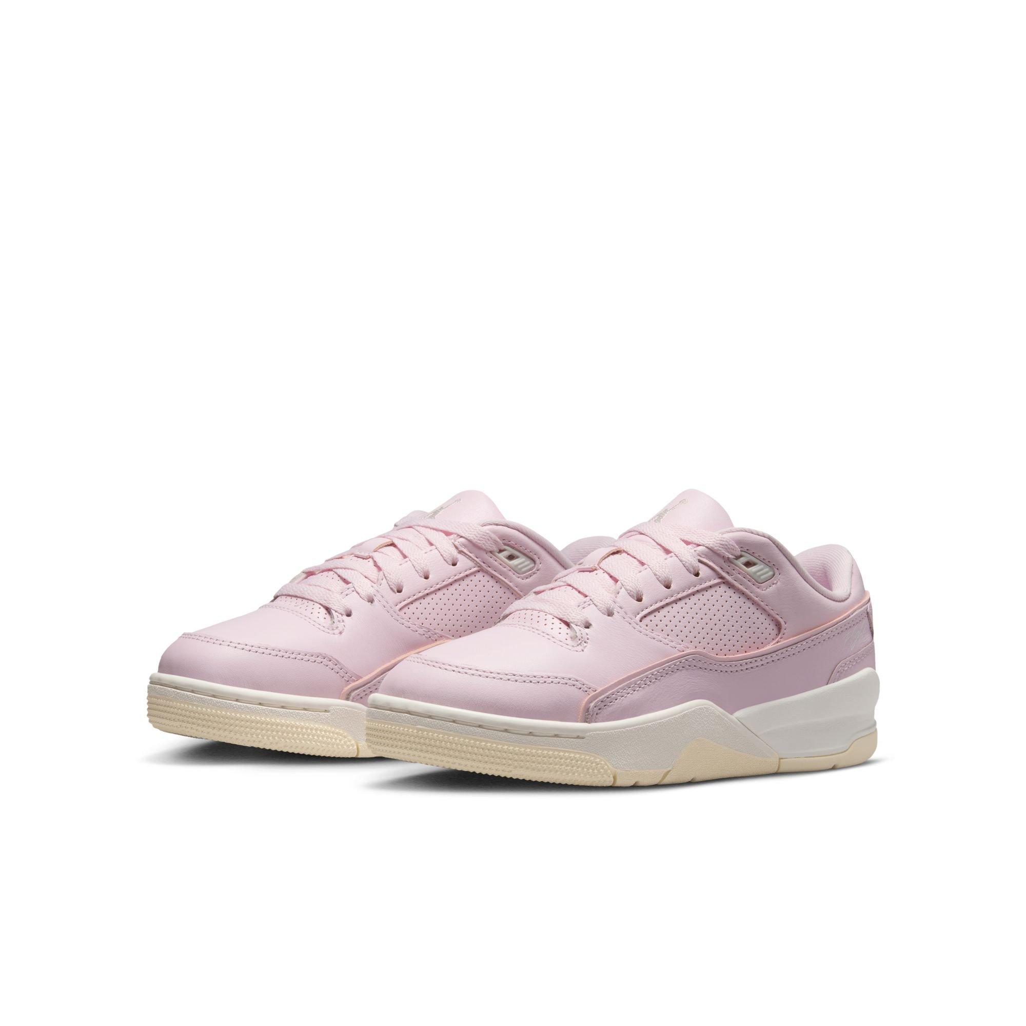 Jordan Flight Court Grade School Girls' "Pink Foam/Sail/Muslin" Shoe