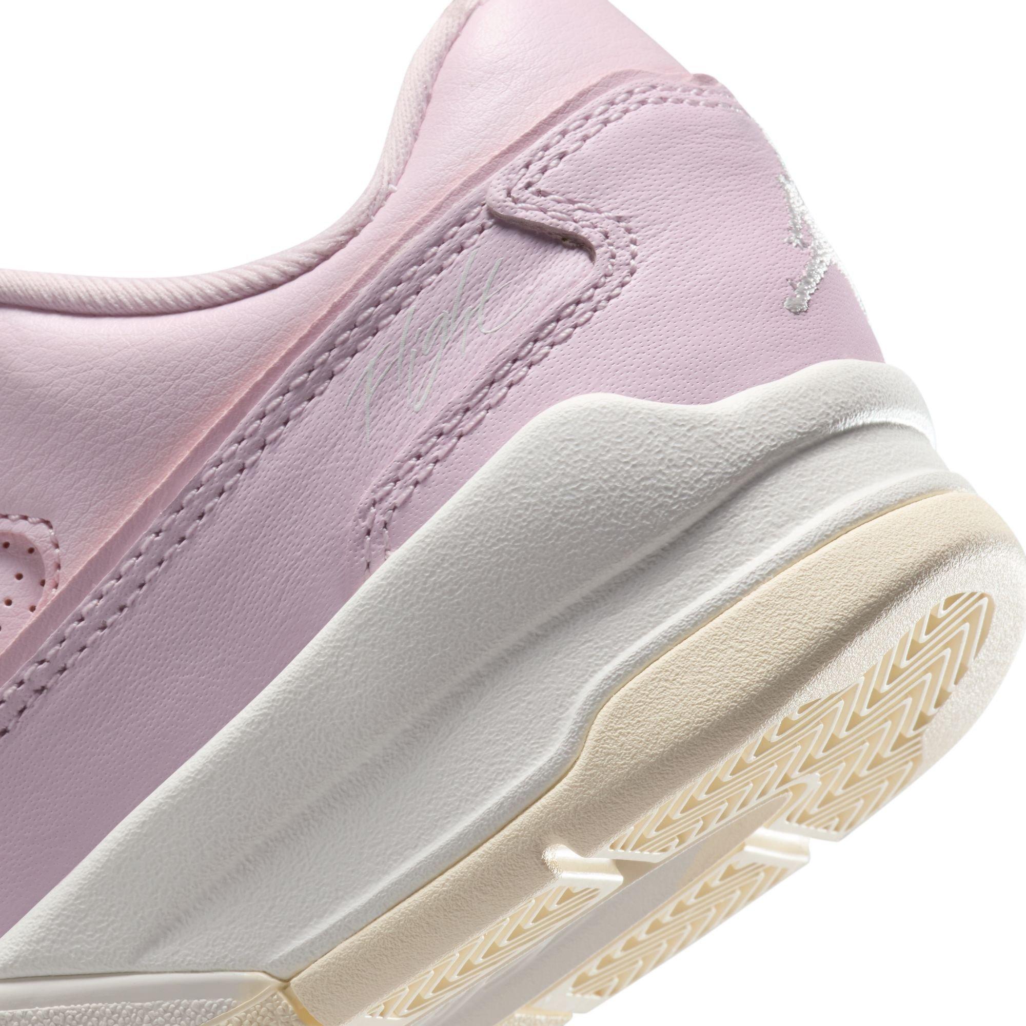 Jordan Flight Court Grade School Girls' "Pink Foam/Sail/Muslin" Shoe