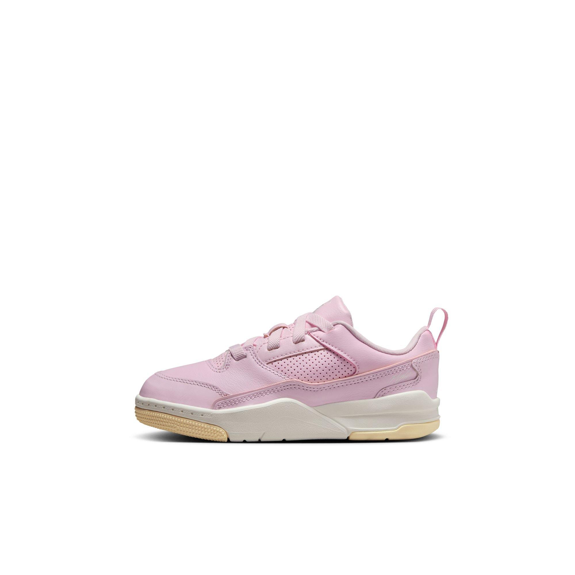 Jordan Flight Court Preschool Girls' "Pink Foam/Sail/Muslin" Shoe