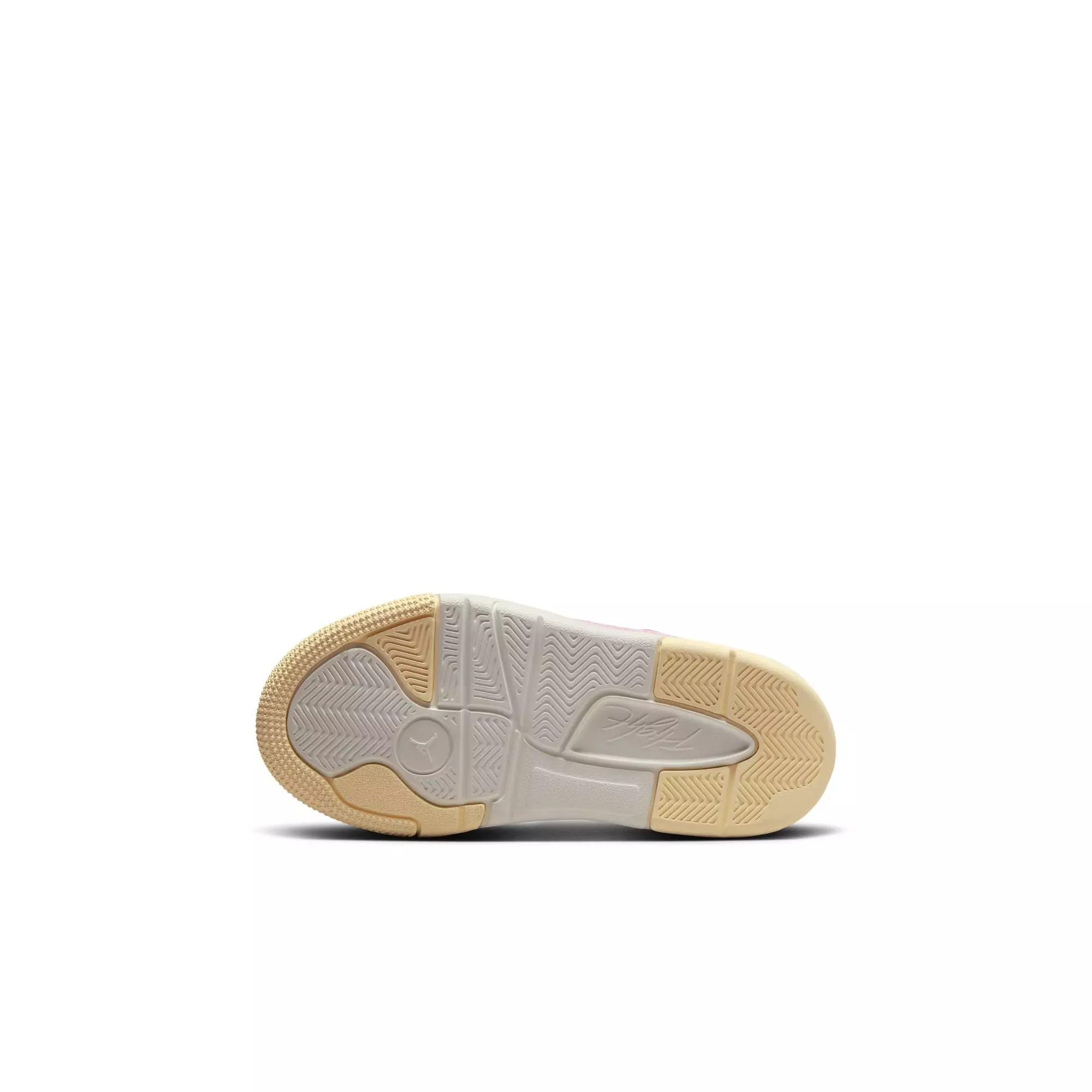 Jordan Flight Court "Pink Foam/Sail/Muslin" Preschool Girls' Shoe - PINK/WHITE