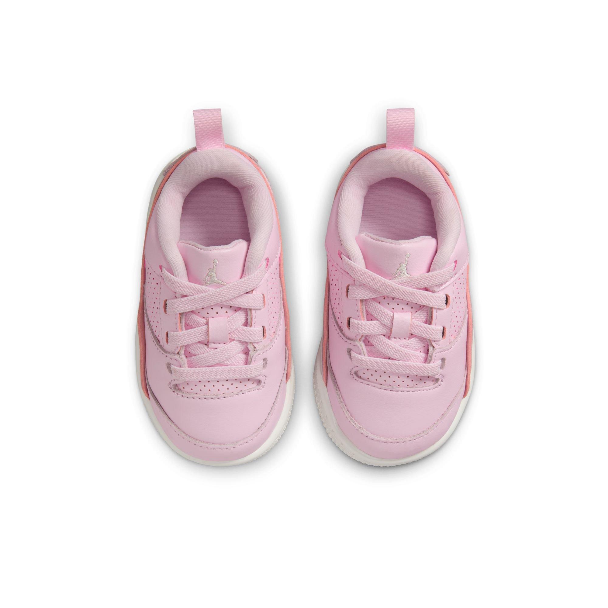 Jordan Flight Court Toddler Girls' "Pink Foam/Sail/Muslin" Shoe