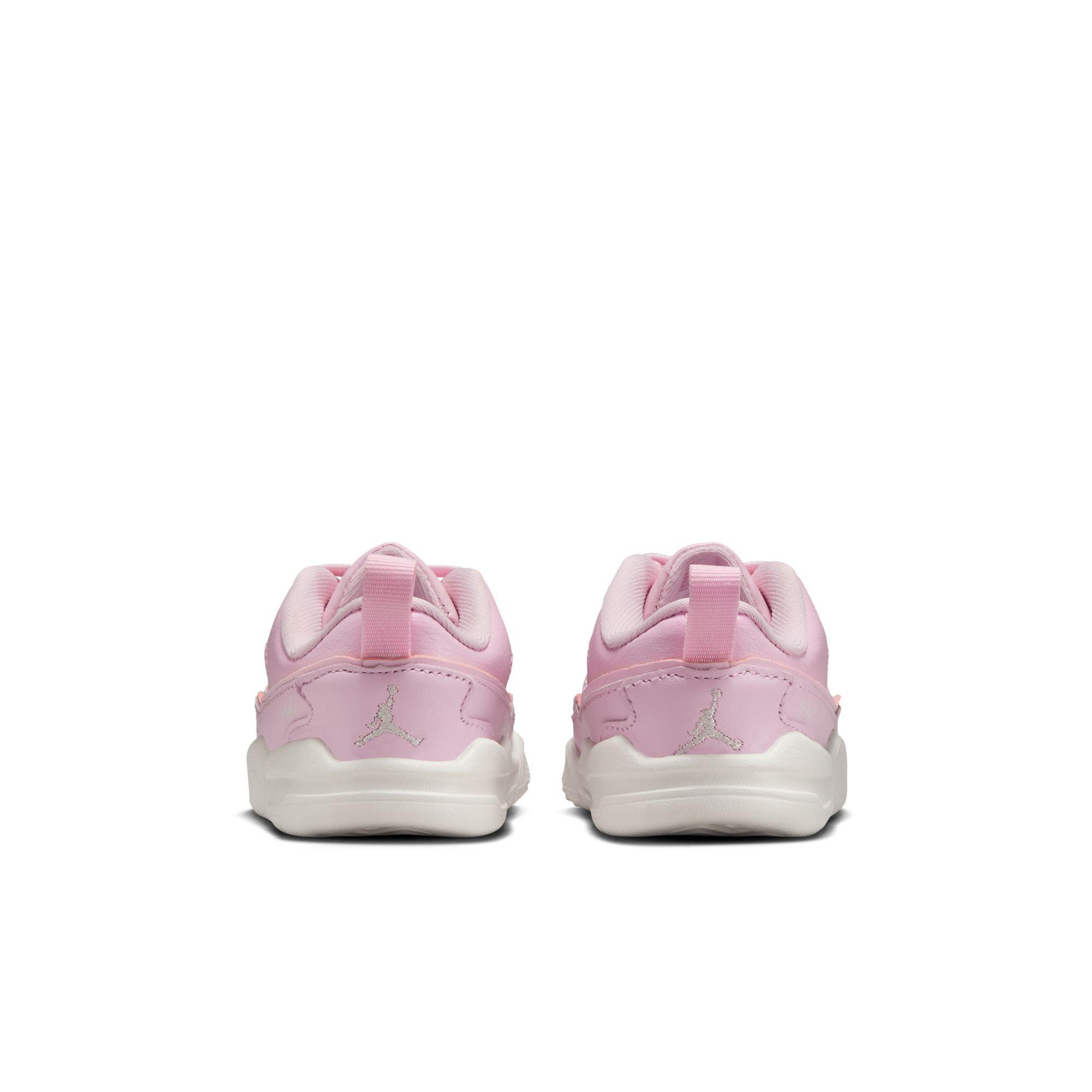 Jordan Flight Court Toddler Girls' "Pink Foam/Sail/Muslin" Shoe