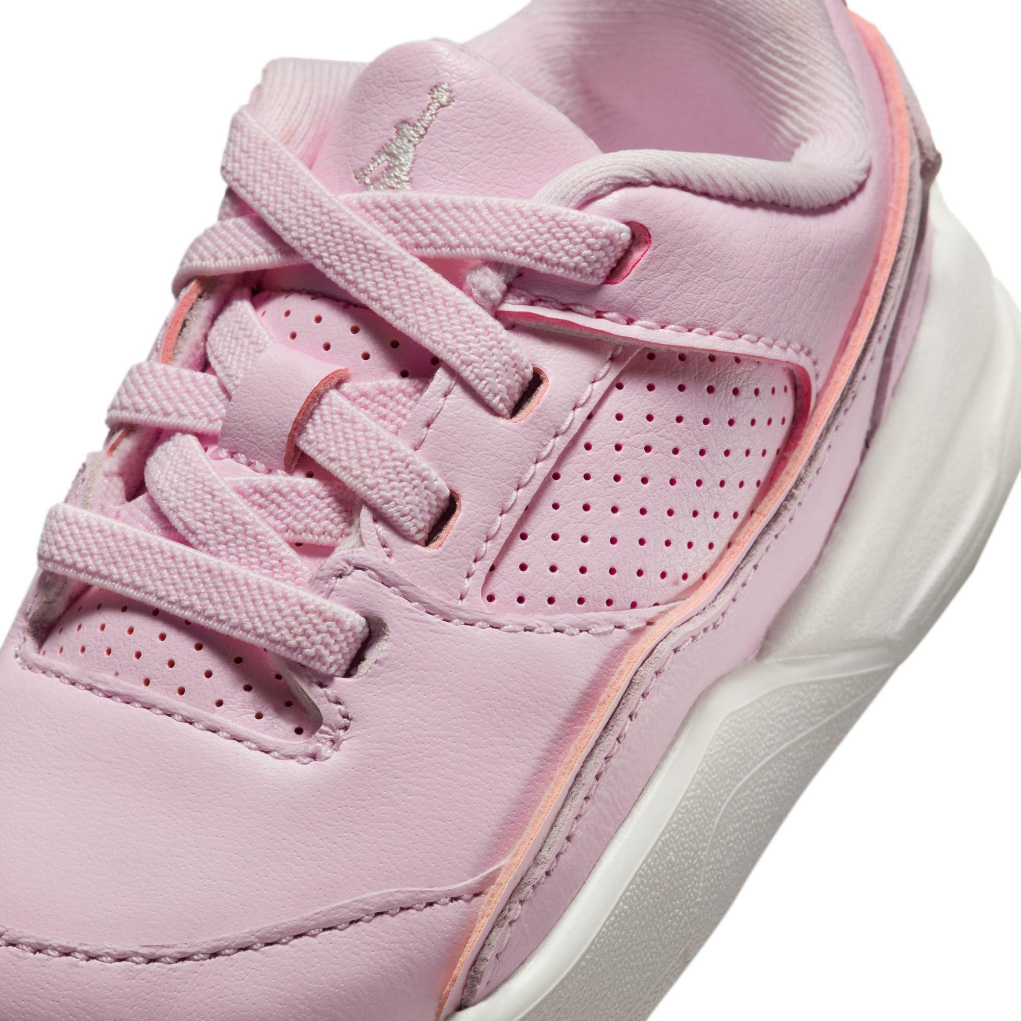 Jordan Flight Court Toddler Girls' "Pink Foam/Sail/Muslin" Shoe