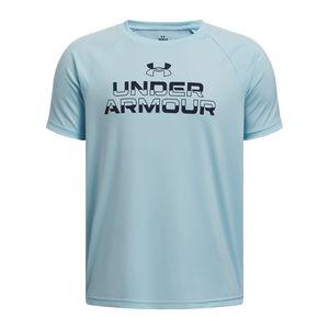 Under Armour Big Boys' Tech Split Wordmark Tee