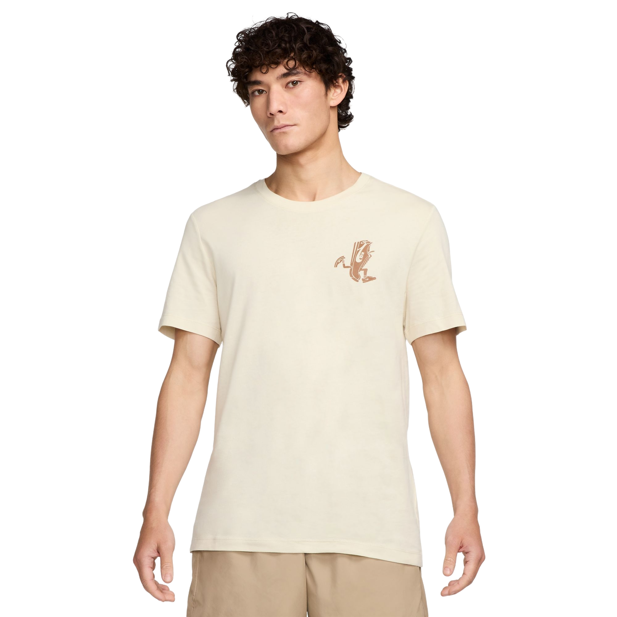 Nike Men's Sportswear Tee - Khaki - KHAKI Thumbnail View 1