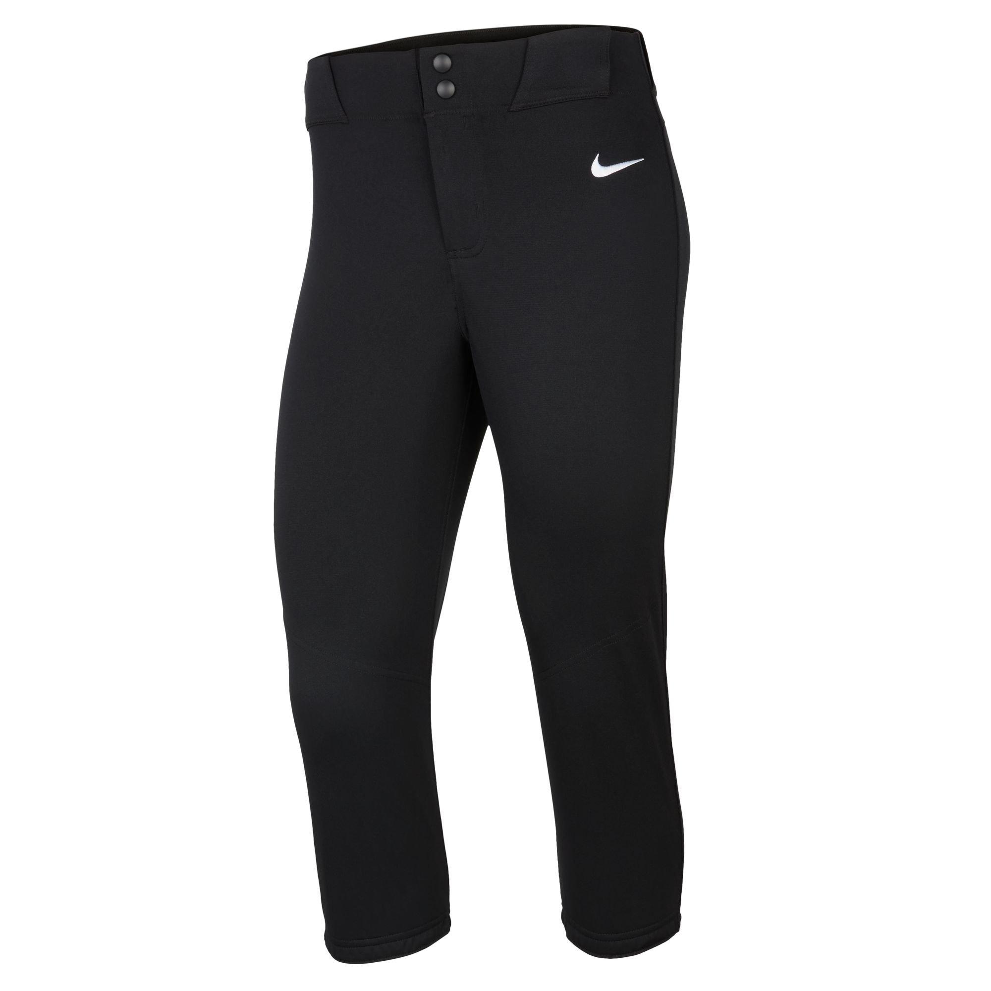 Nike Women's Vapor Select 2 Softball Pants - Black - BLACK Thumbnail View 1