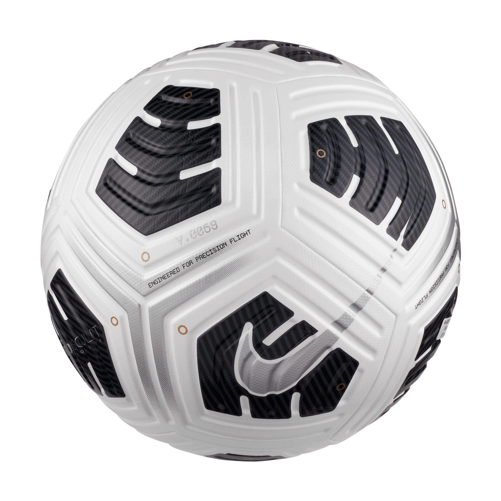 Nike NFHS Club Elite Team Soccer Ball - WHITE/BLACK Thumbnail View 1